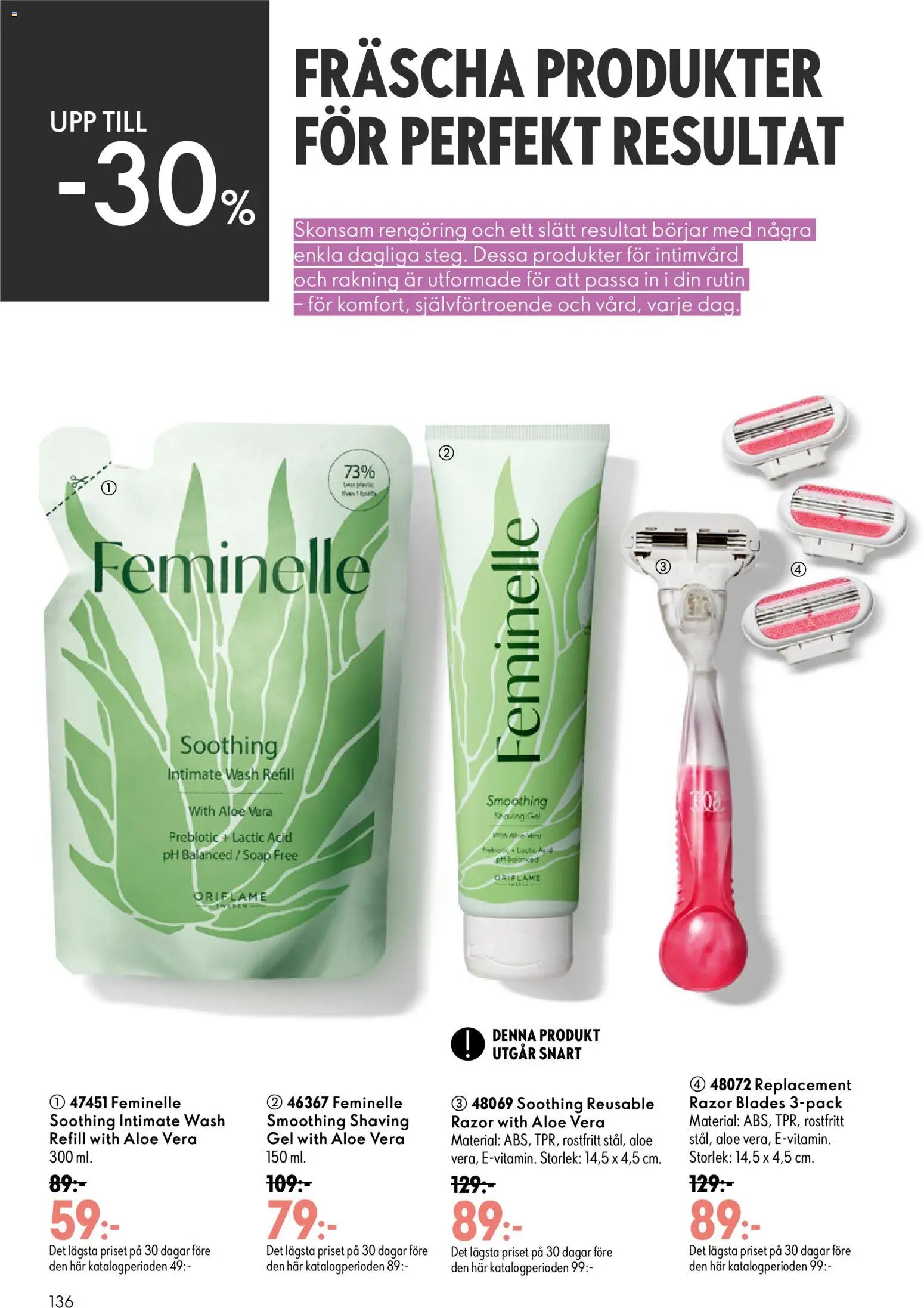 Oriflame Reklamblad från 26/08/2026 Oriflame erbjudanden