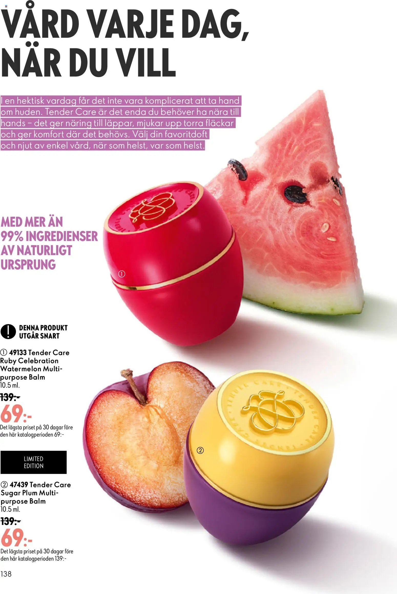 Oriflame Reklamblad från 26/08/2026 Oriflame erbjudanden