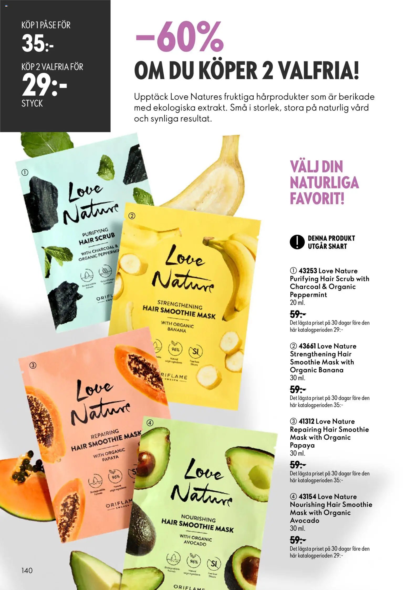 Oriflame Reklamblad från 26/08/2026 Oriflame erbjudanden