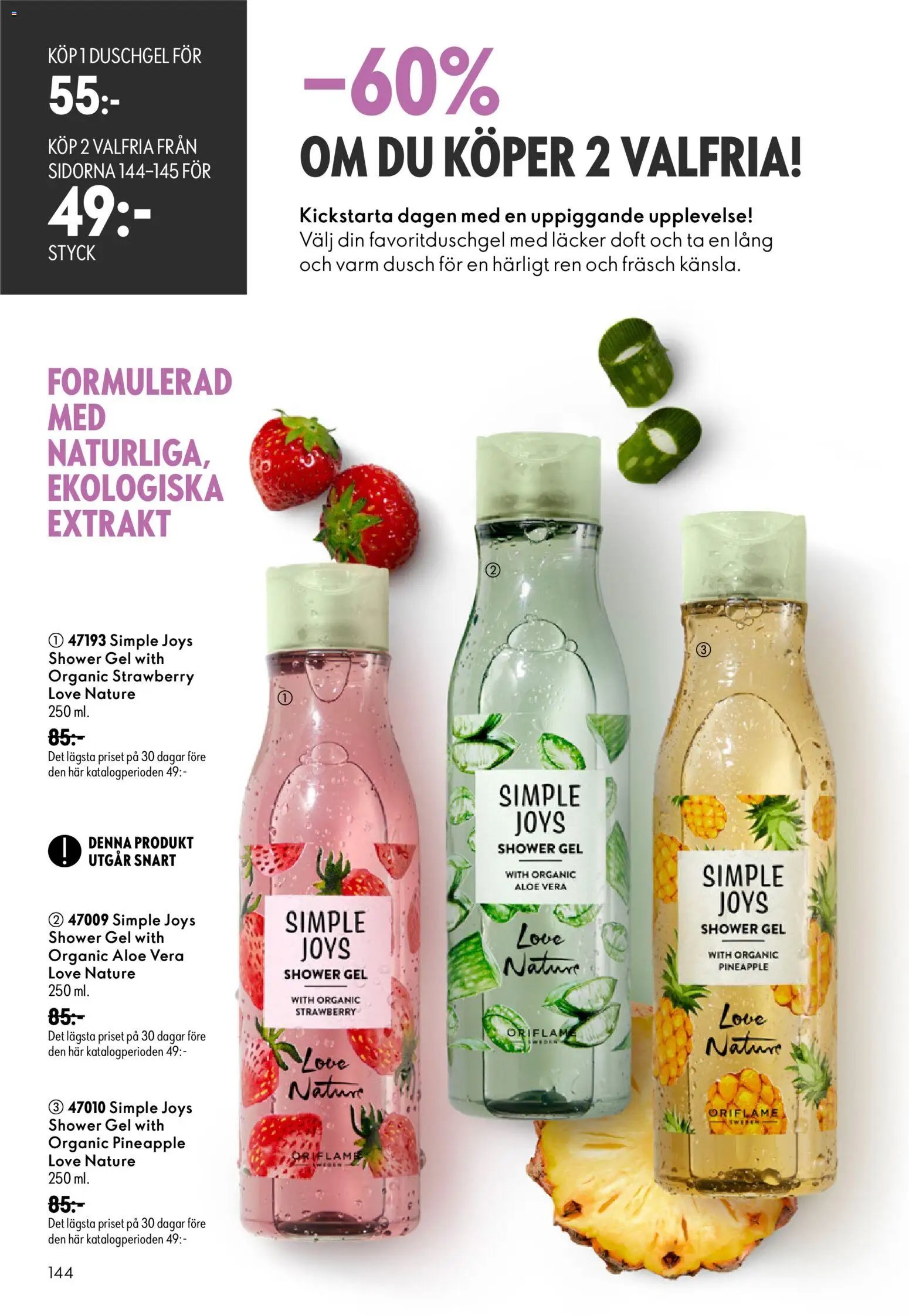 Oriflame Reklamblad från 26/08/2026 Oriflame erbjudanden