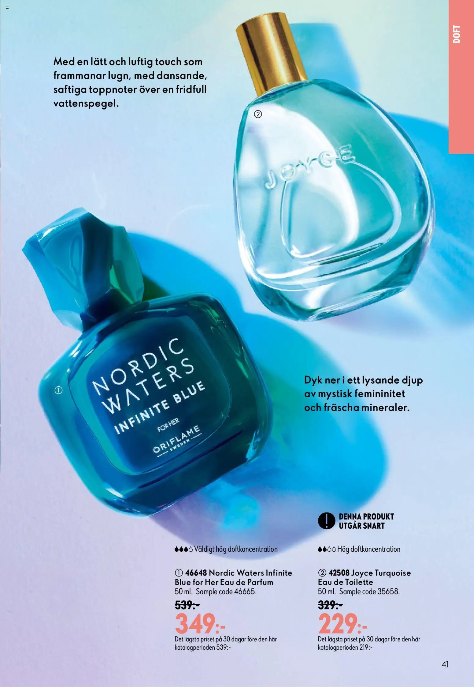 Oriflame Reklamblad från 26/08/2026 Oriflame erbjudanden