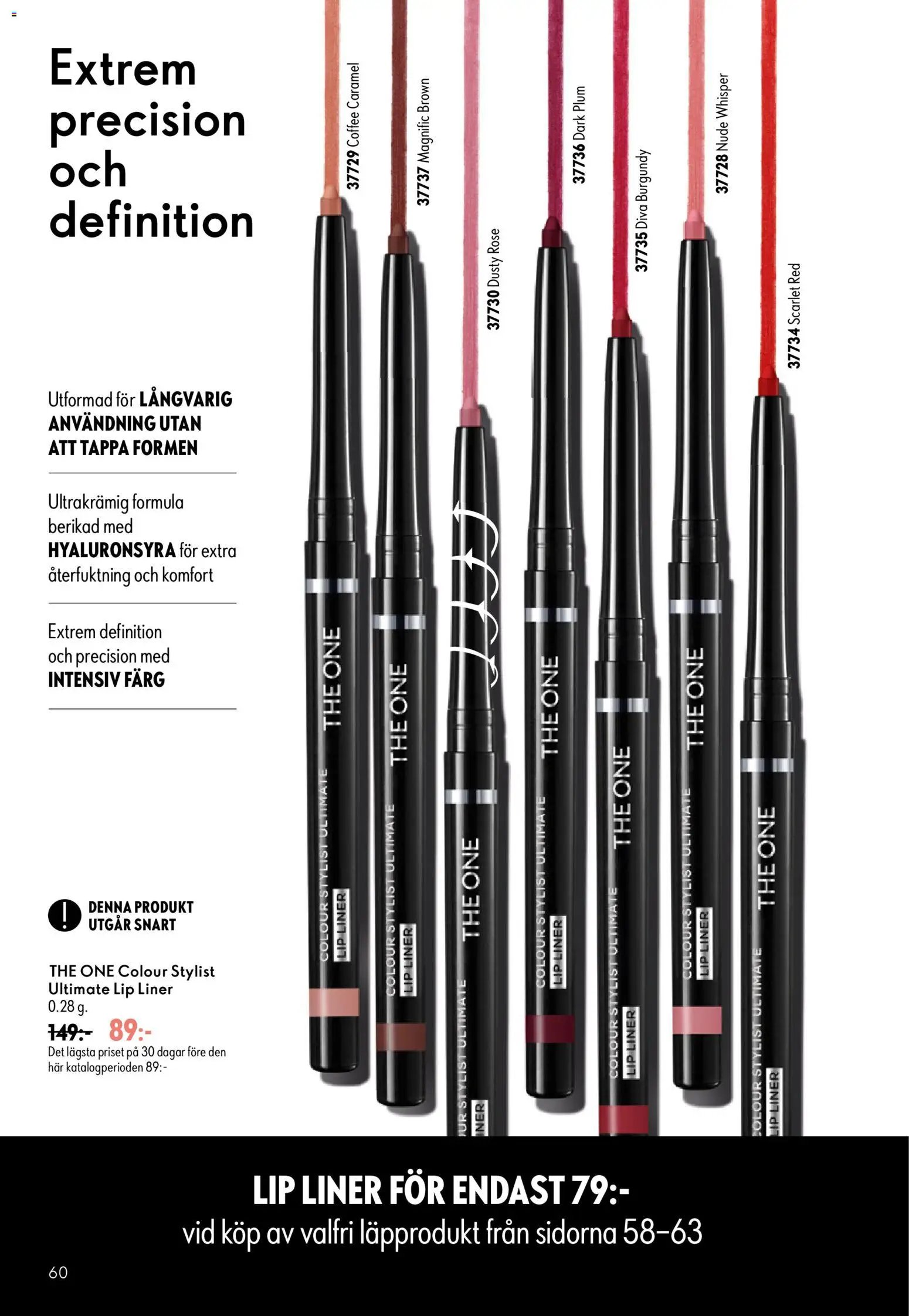 Oriflame Reklamblad från 26/08/2026 Oriflame erbjudanden