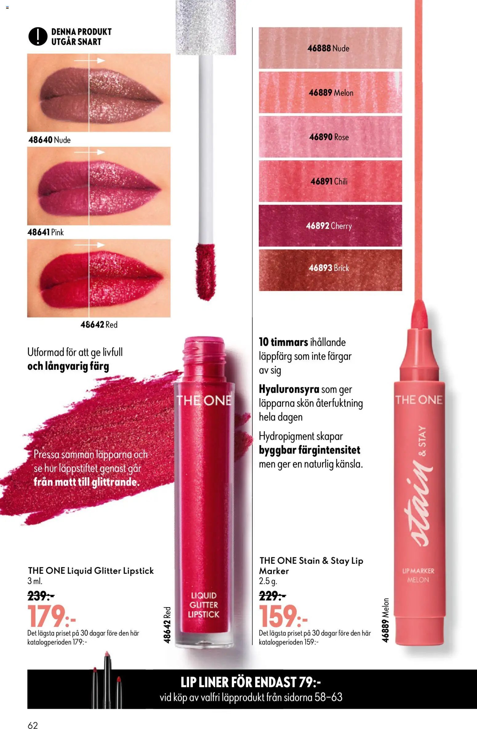 Oriflame Reklamblad från 26/08/2026 Oriflame erbjudanden