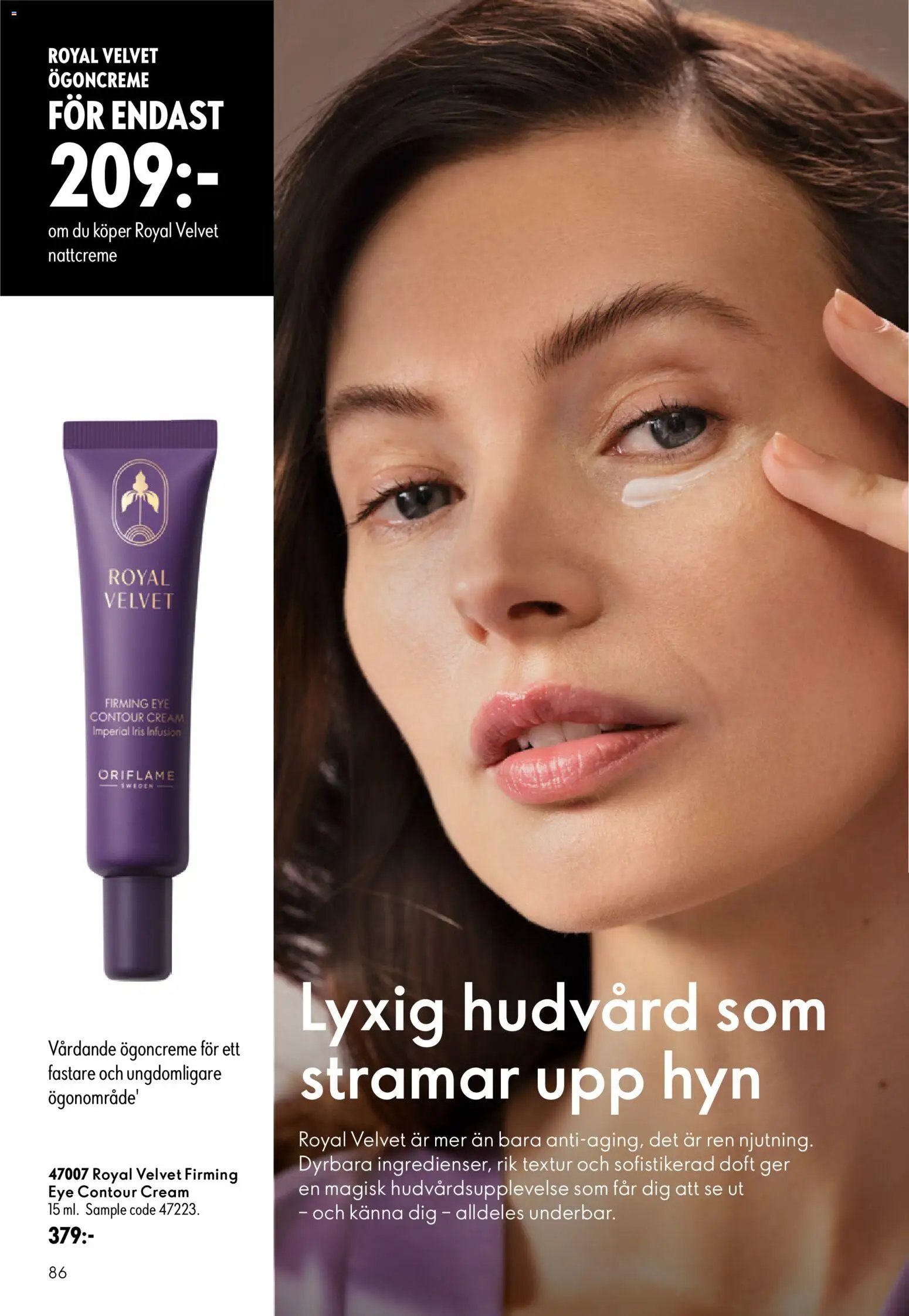 Oriflame Reklamblad från 26/08/2026 Oriflame erbjudanden