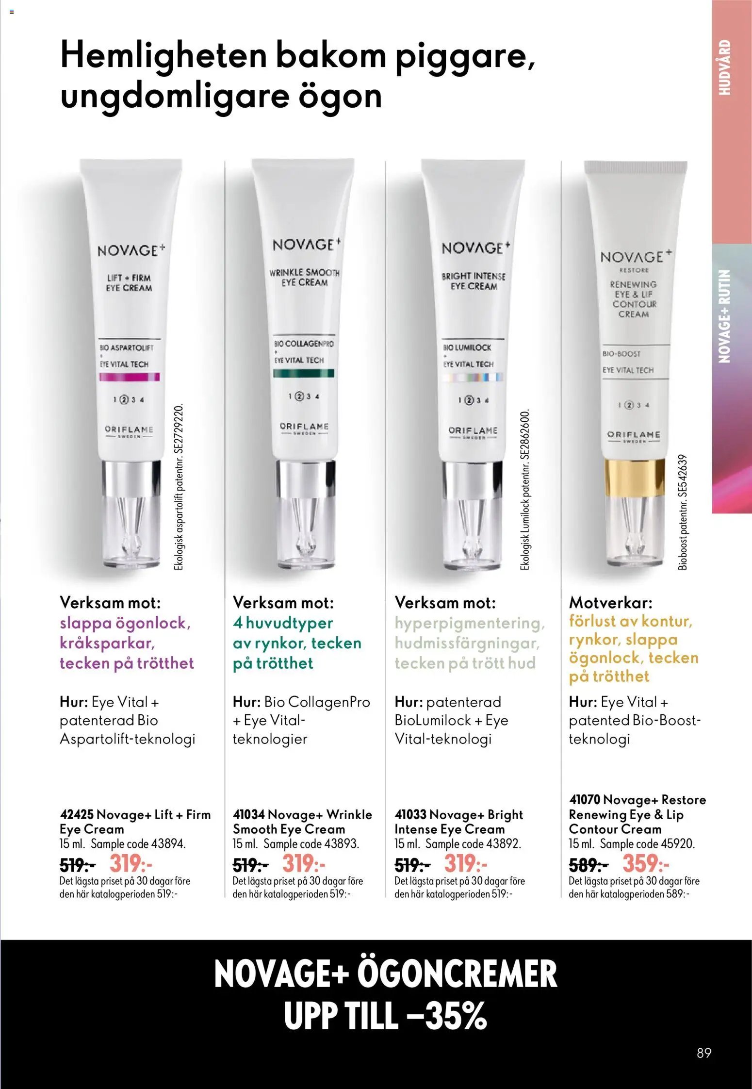 Oriflame Reklamblad från 26/08/2026 Oriflame erbjudanden