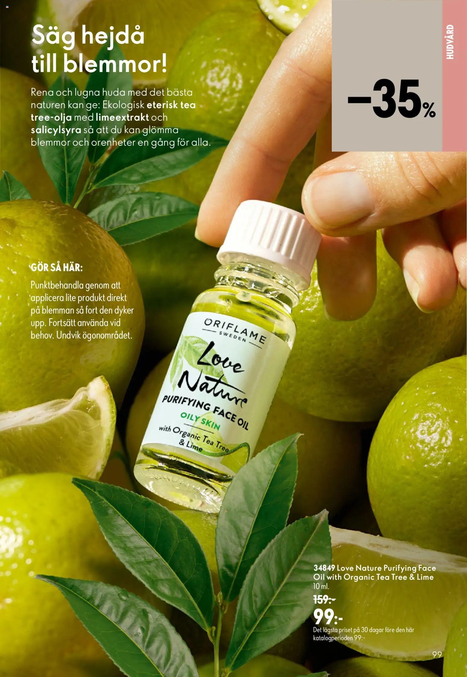 Oriflame Reklamblad från 26/08/2026 Oriflame erbjudanden