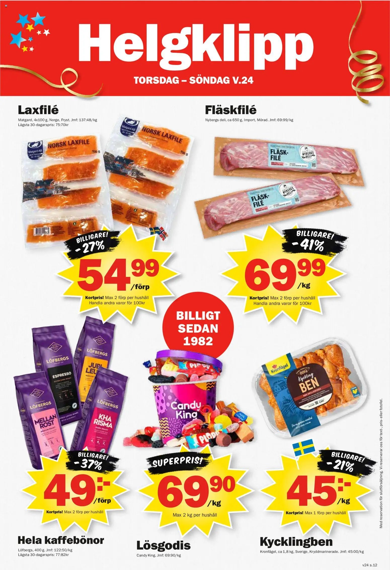 Pekås Reklamblad från 08/06/2026 Pekås erbjudanden