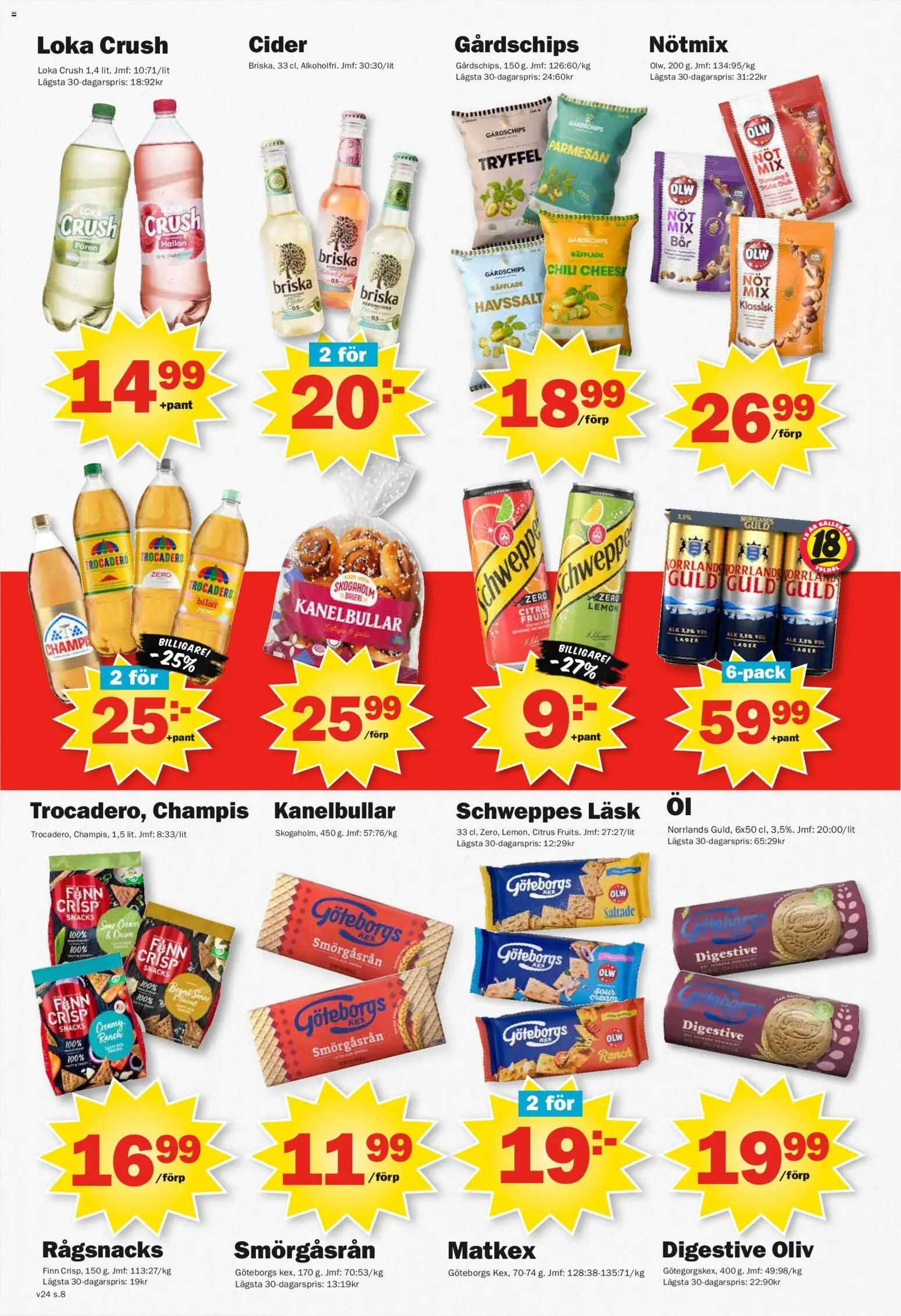 Pekås Reklamblad från 08/06/2026 Pekås erbjudanden