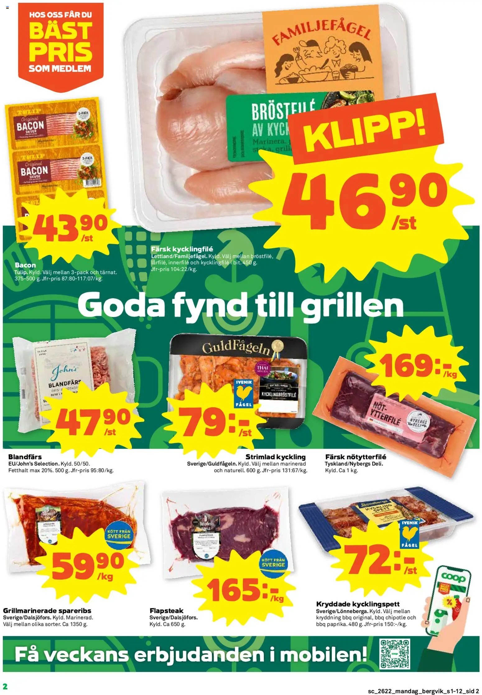 Stora Coop Reklamblad från 25/05/2026 Stora Coop erbjudanden