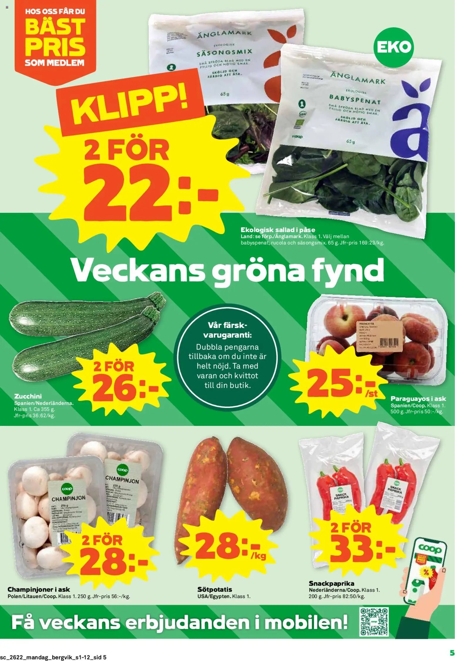 Stora Coop Reklamblad från 25/05/2026 Stora Coop erbjudanden