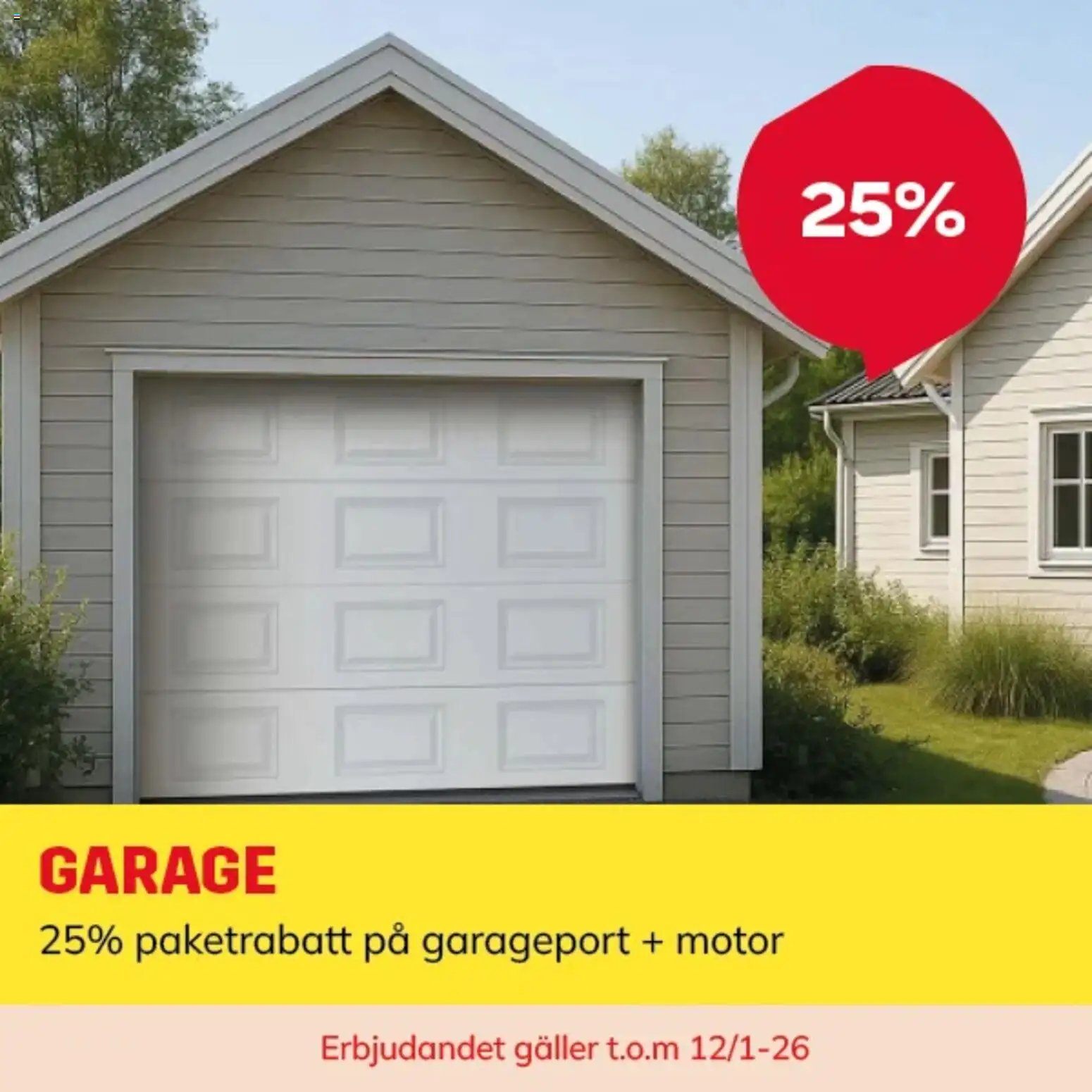 ByggMax Reklamblad från 29/12/2025 Aktuella reklamblad ByggMax