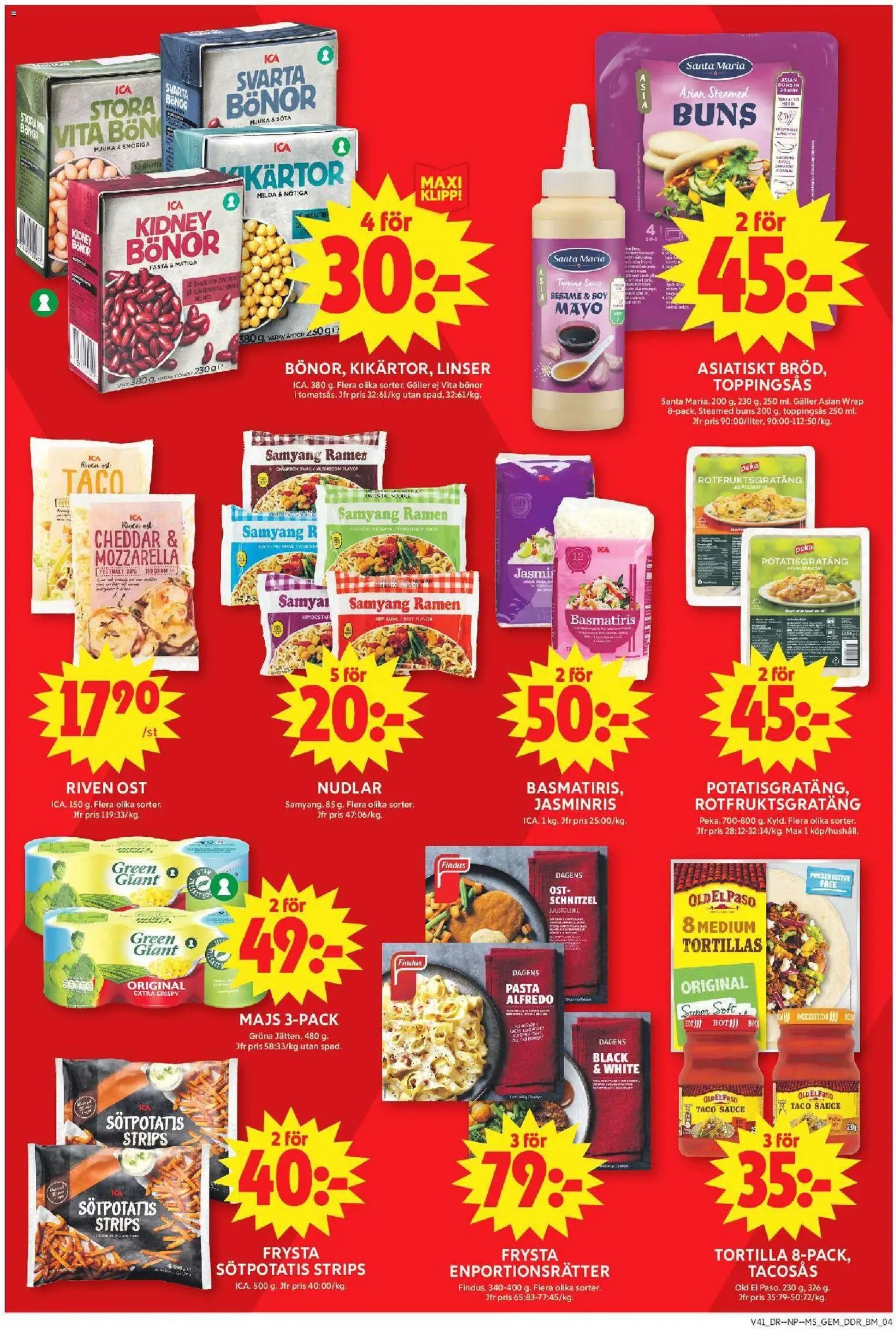 ICA Maxi Reklamblad från 05/10/2026 ICA Maxi erbjudanden