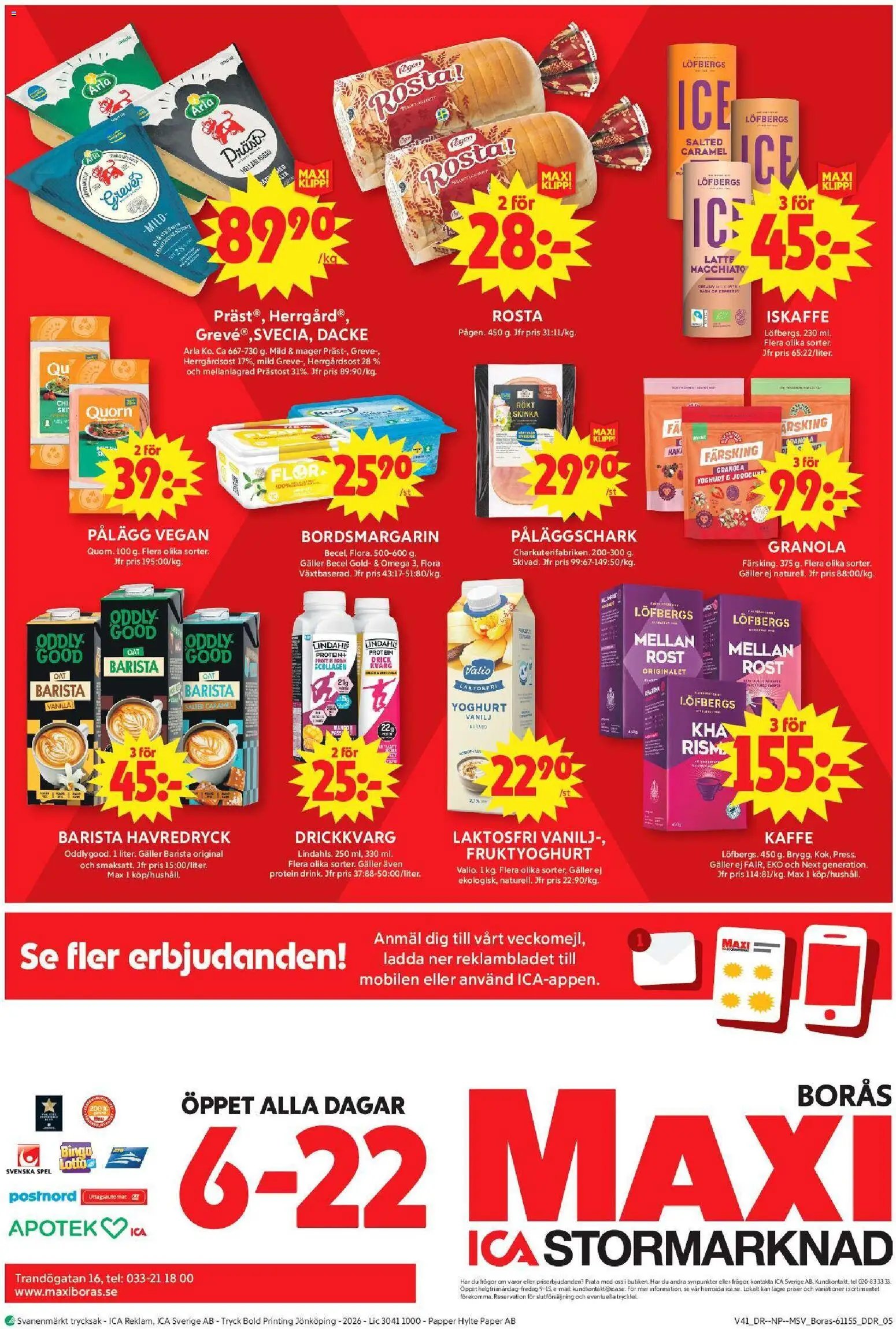 ICA Maxi Reklamblad från 05/10/2026 ICA Maxi erbjudanden