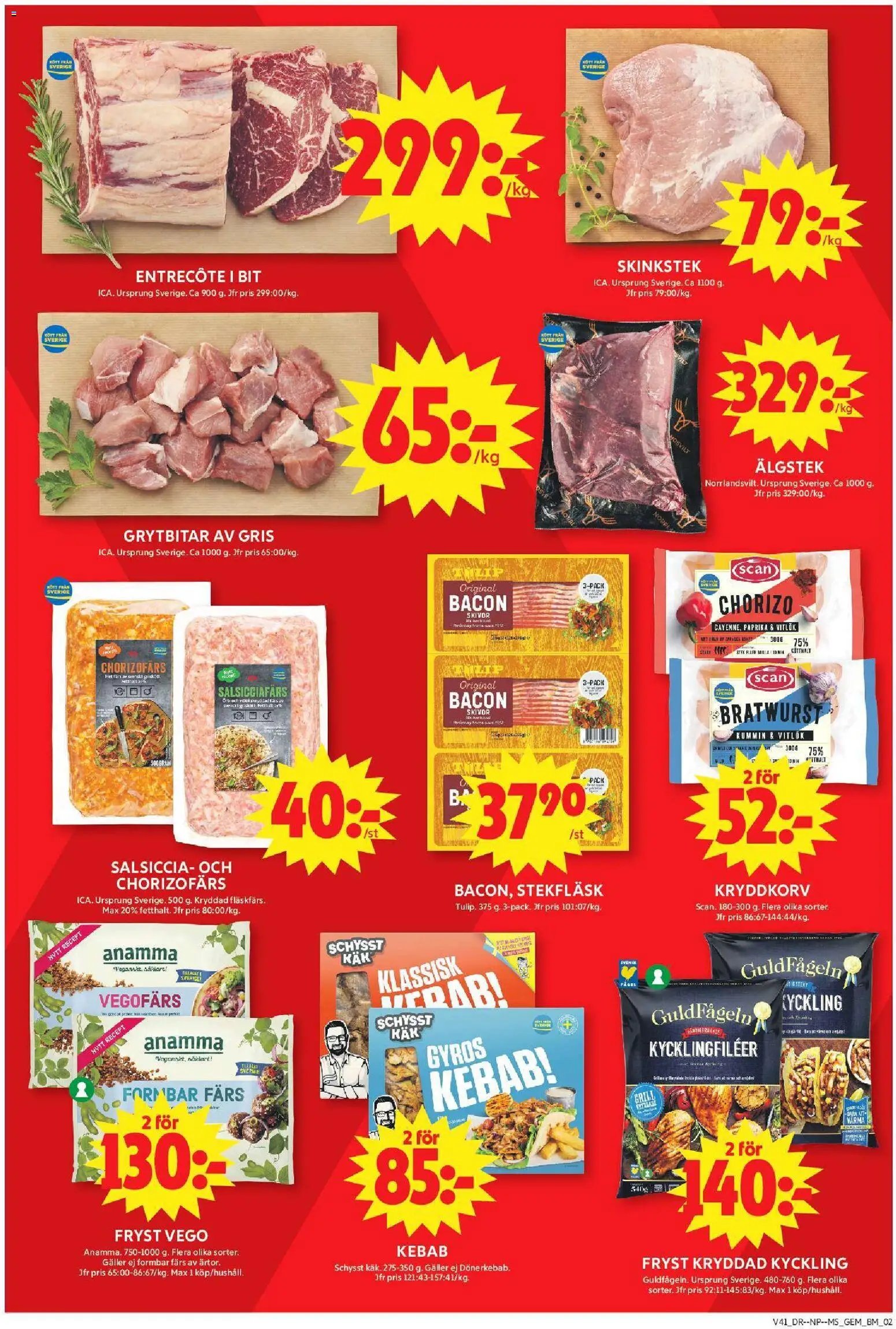 ICA Maxi Reklamblad från 05/10/2026 ICA Maxi erbjudanden