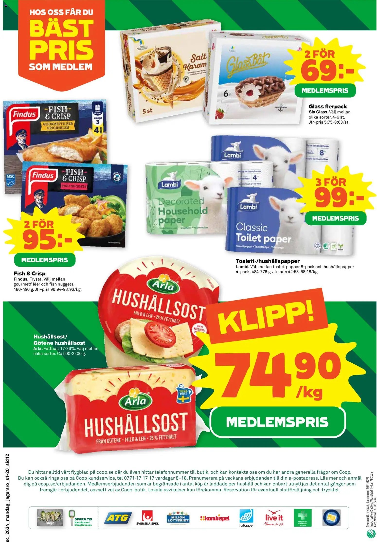 Coop Forum Reklamblad från 17/08/2026 Coop Forum erbjudanden