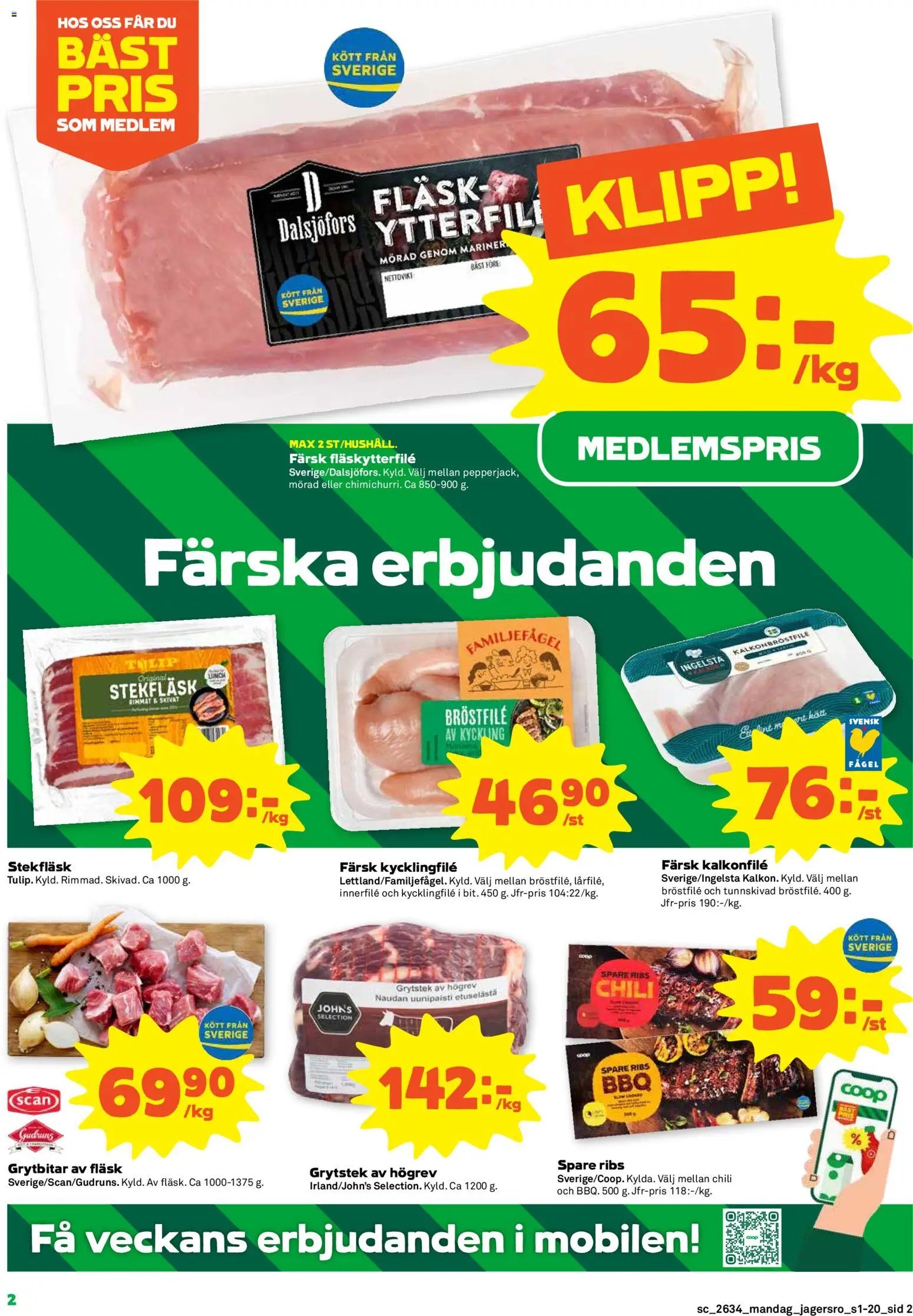 Coop Forum Reklamblad från 17/08/2026 Coop Forum erbjudanden