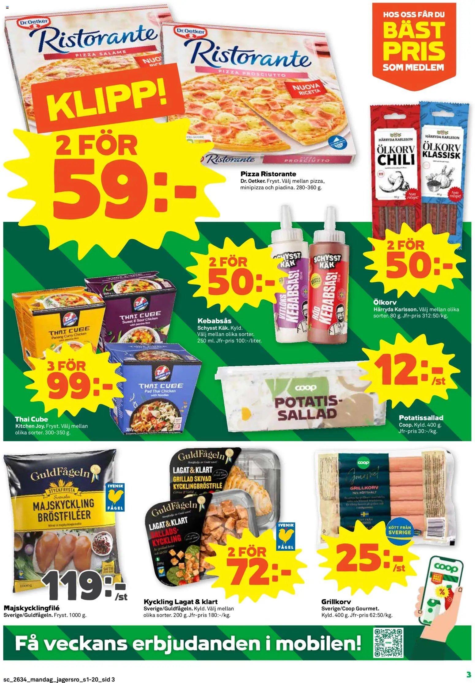 Coop Forum Reklamblad från 17/08/2026 Coop Forum erbjudanden