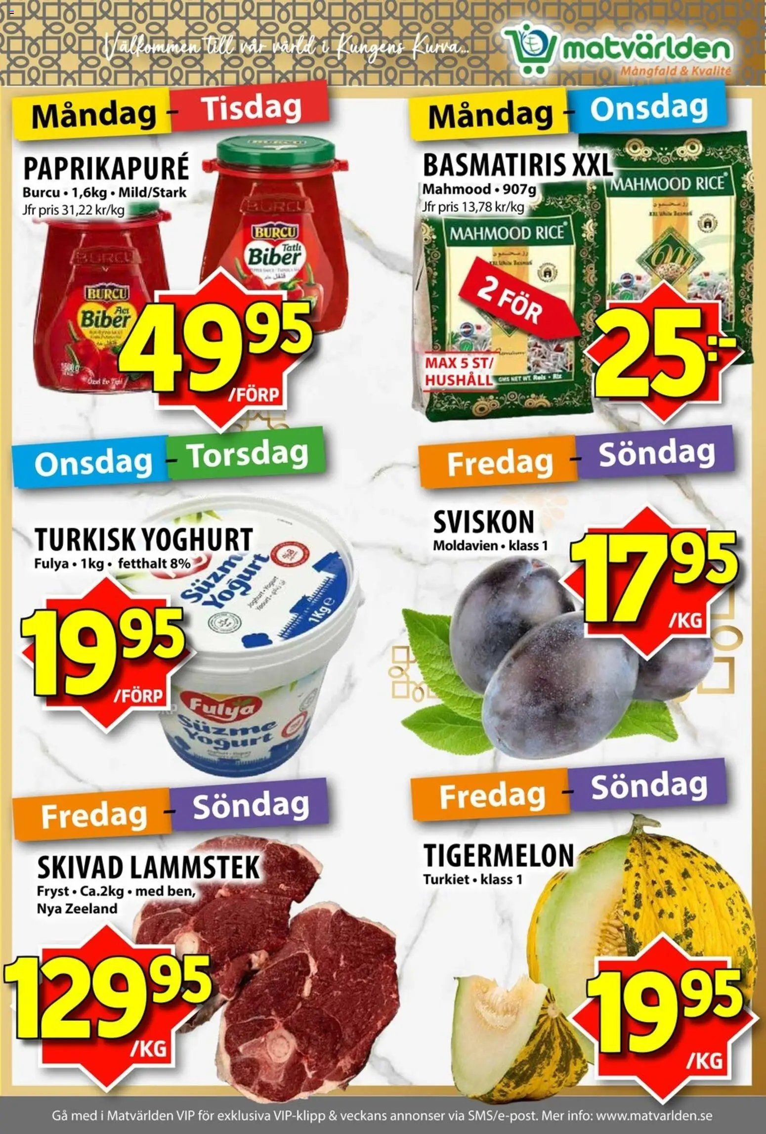 Matvärlden Reklamblad från 07/09/2026 Matvärlden erbjudanden