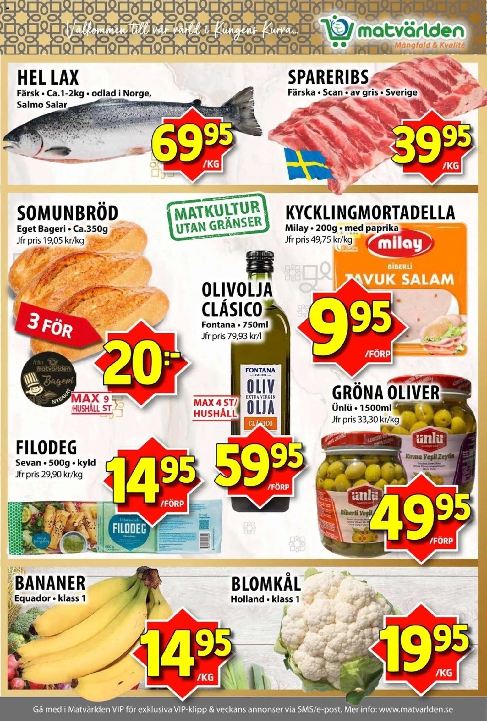 Matvärlden Reklamblad från 07/09/2026 Matvärlden erbjudanden
