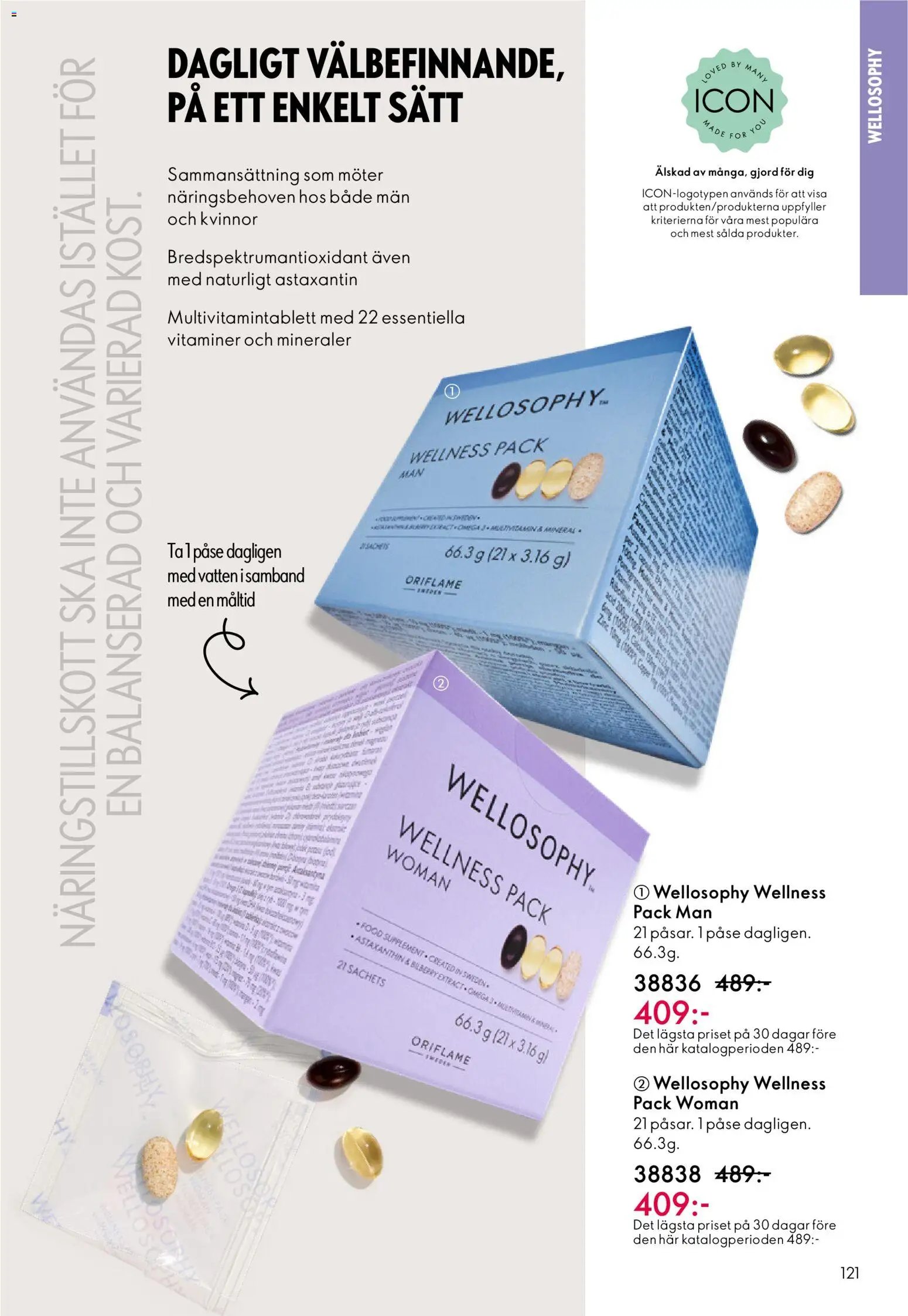 Oriflame Reklamblad från 11/03/2026 Oriflame erbjudanden 04/26