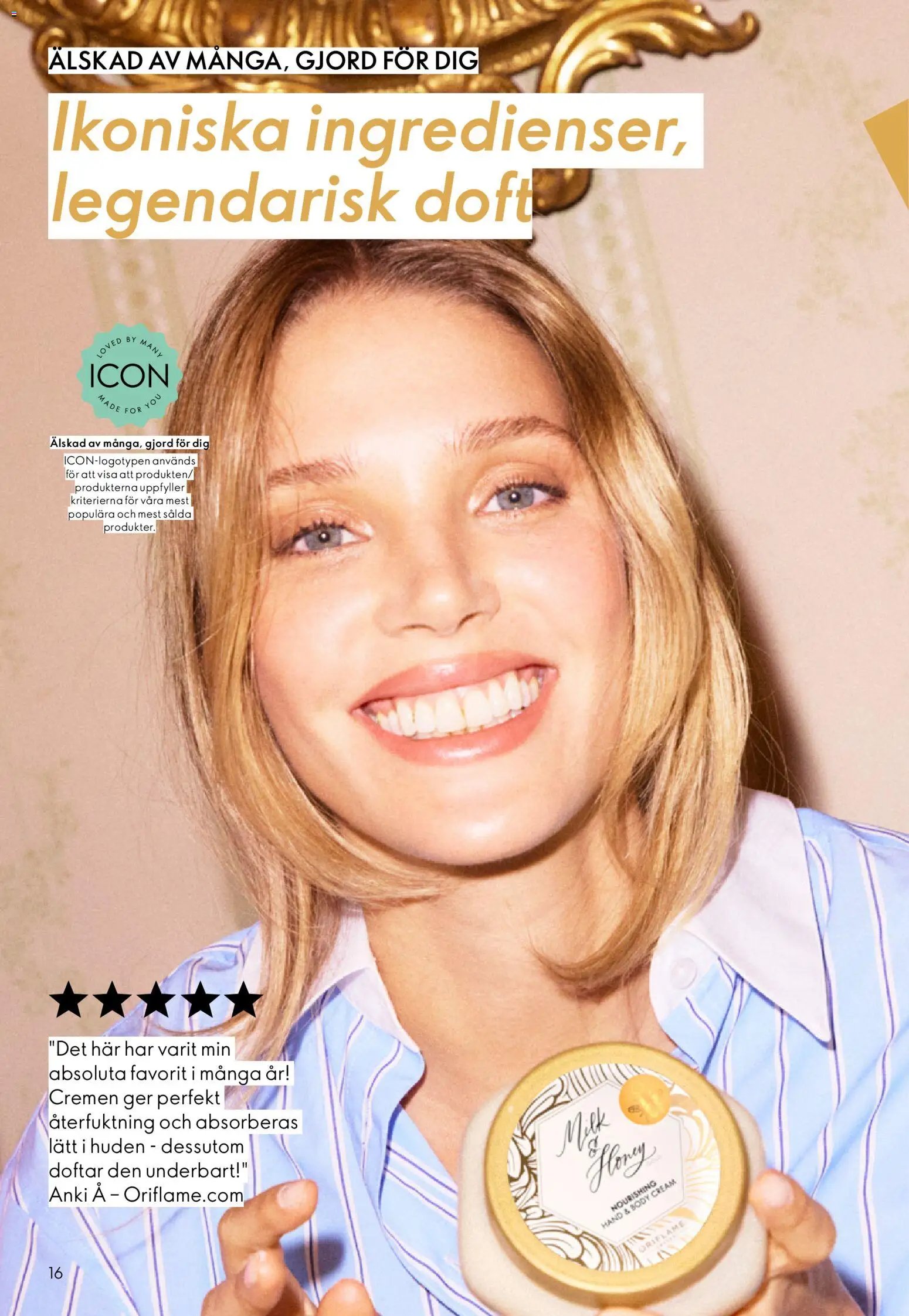 Oriflame Reklamblad från 11/03/2026 Oriflame erbjudanden 04/26