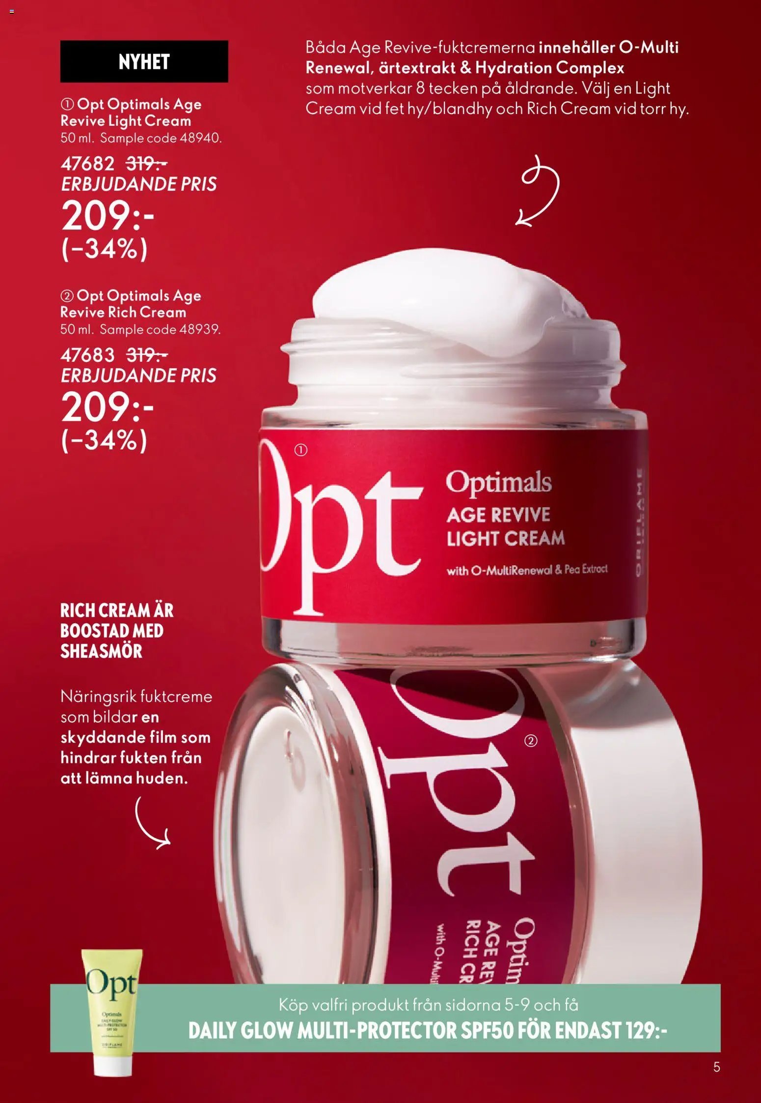 Oriflame Reklamblad från 11/03/2026 Oriflame erbjudanden 04/26