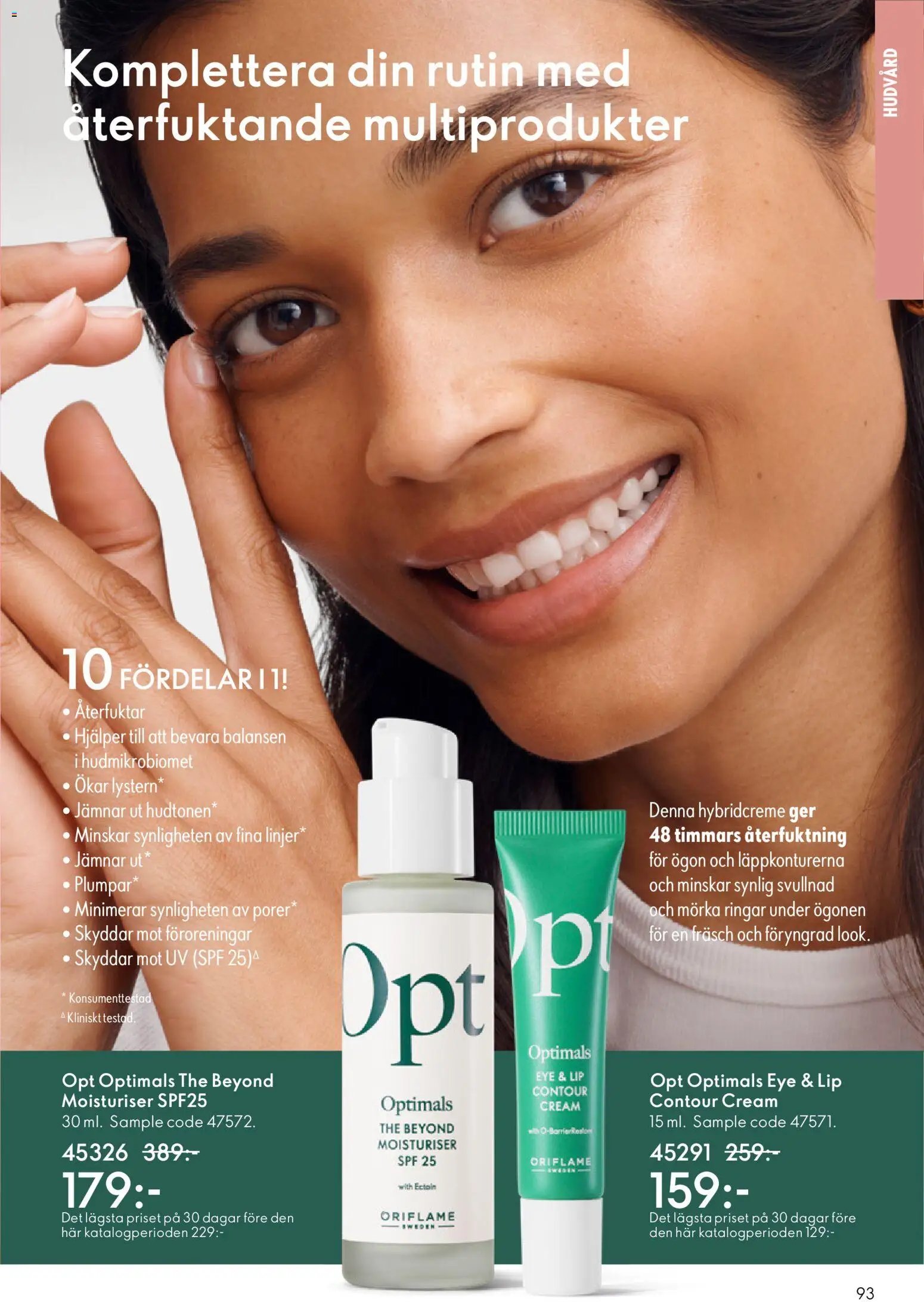 Oriflame Reklamblad från 11/03/2026 Oriflame erbjudanden 04/26
