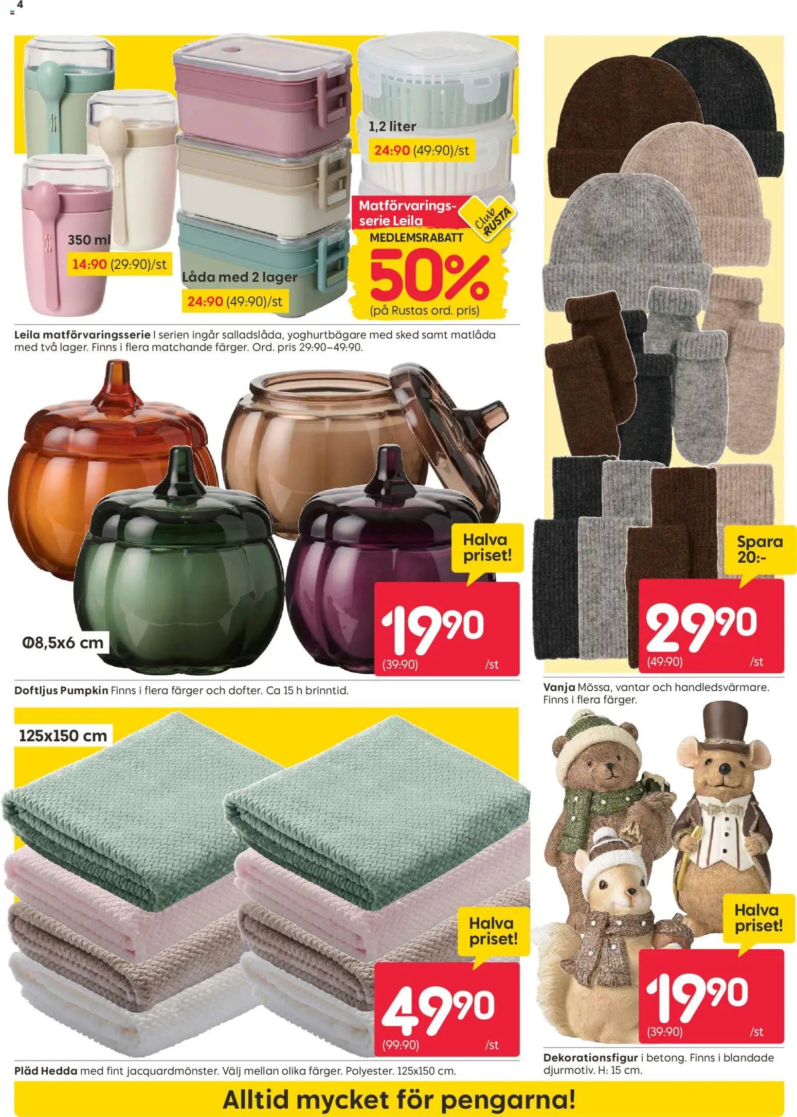 Rusta Reklamblad från 05/10/2026 Rusta erbjudanden