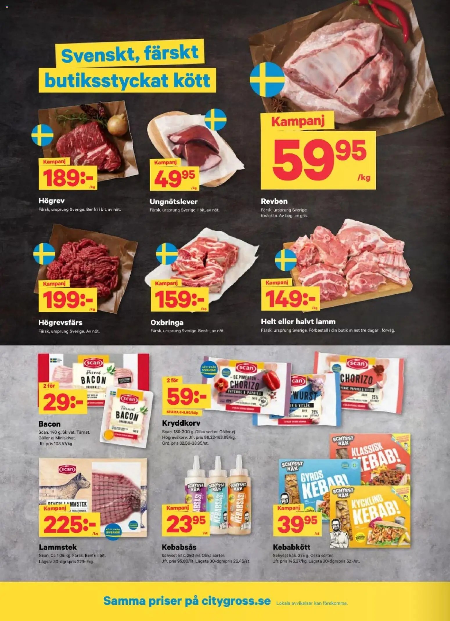City Gross Reklamblad från 05/10/2026 City Gross erbjudanden
