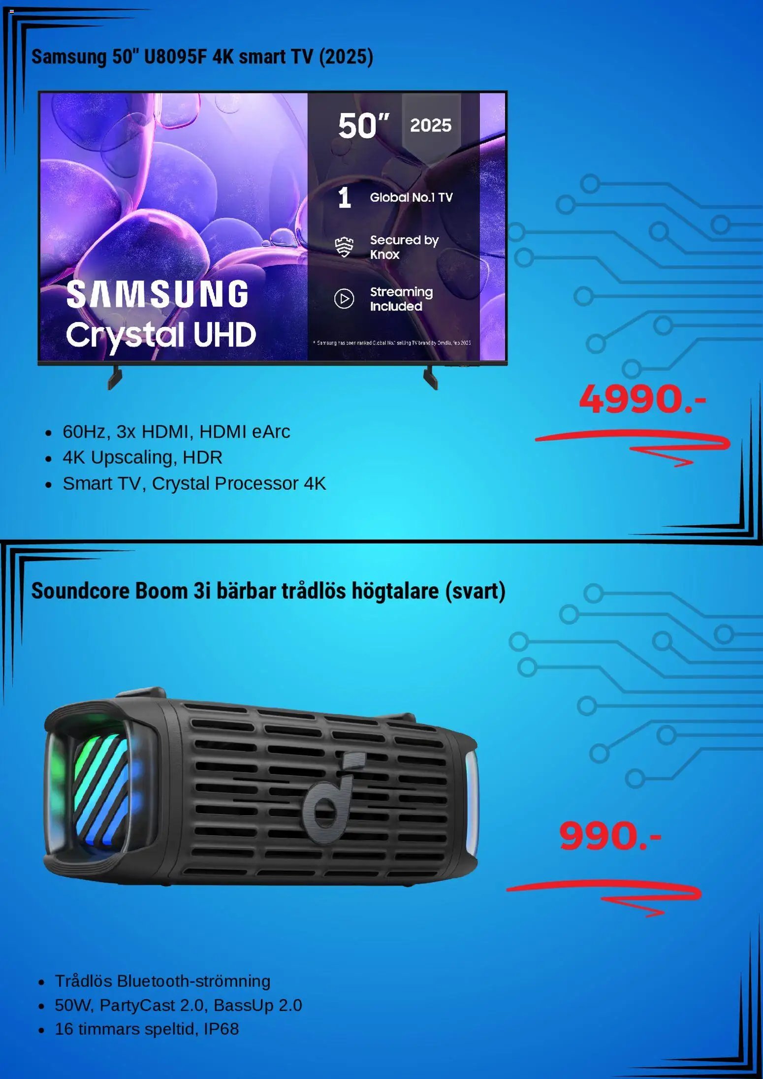 Elgiganten Reklamblad från 05/01/2026 Aktuella reklamblad Elgiganten