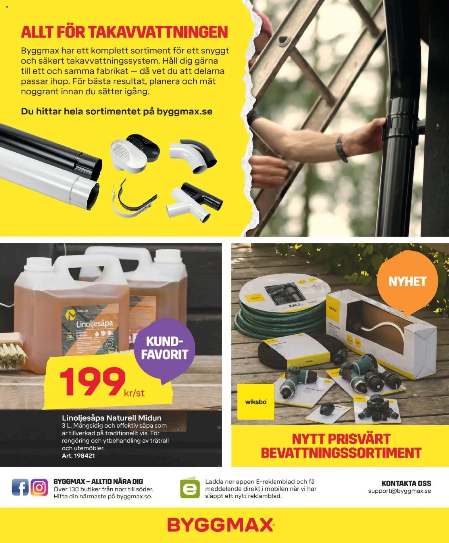 ByggMax Reklamblad från 16/07/2026 ByggMax erbjudanden