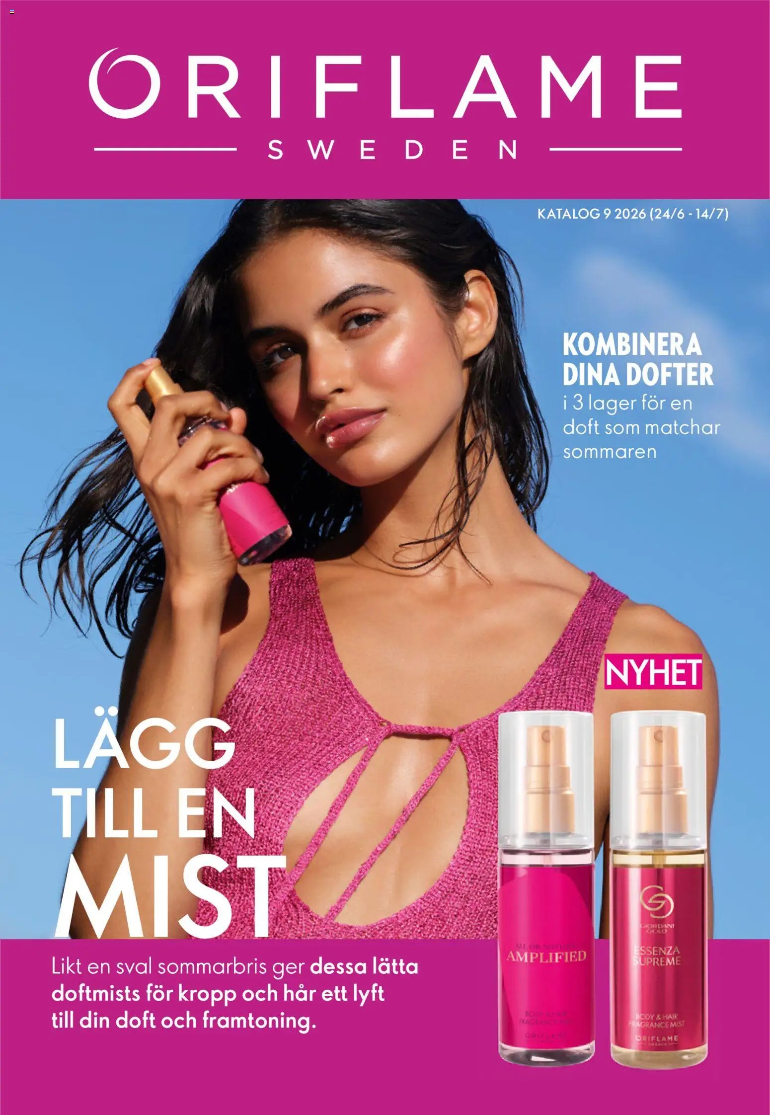 Oriflame Reklamblad från 24/06/2026 Oriflame erbjudanden 09/26