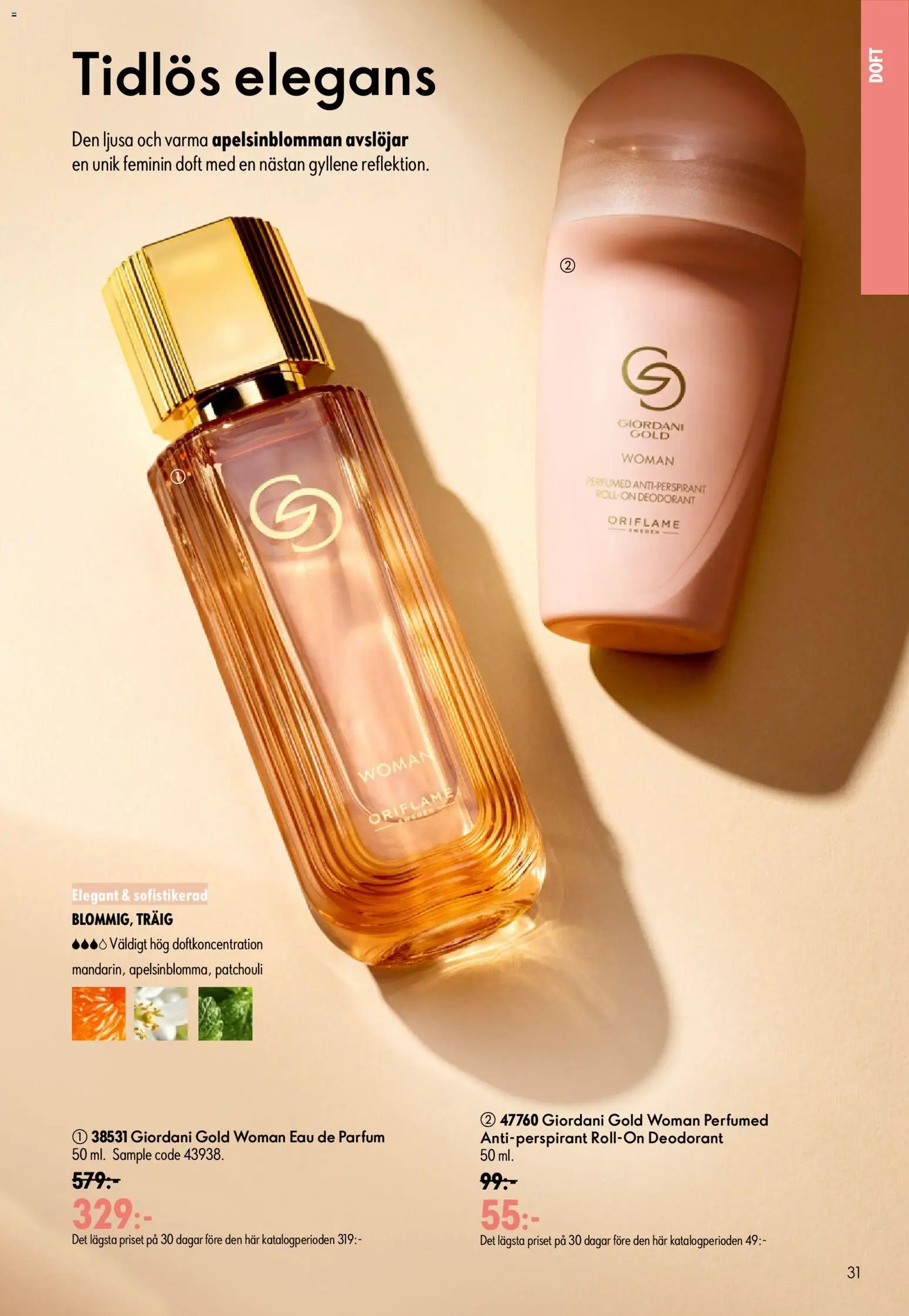 Oriflame Reklamblad från 24/06/2026 Oriflame erbjudanden 09/26