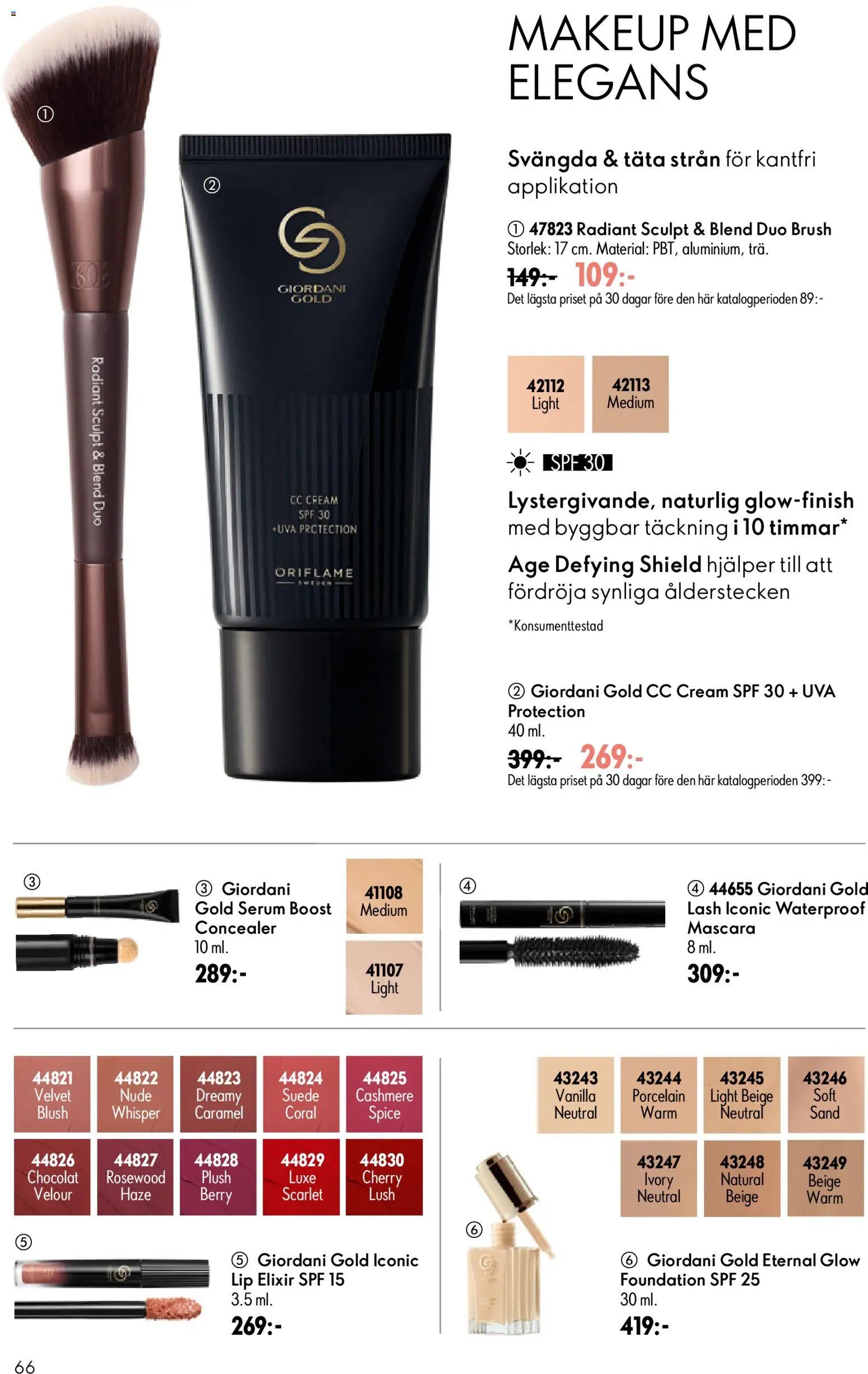 Oriflame Reklamblad från 24/06/2026 Oriflame erbjudanden 09/26