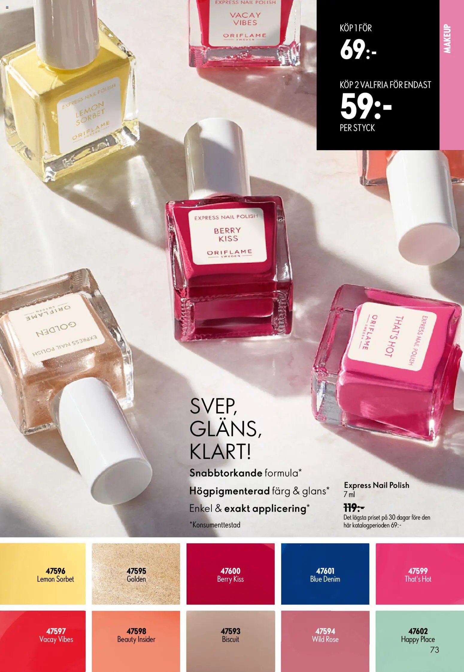 Oriflame Reklamblad från 24/06/2026 Oriflame erbjudanden 09/26