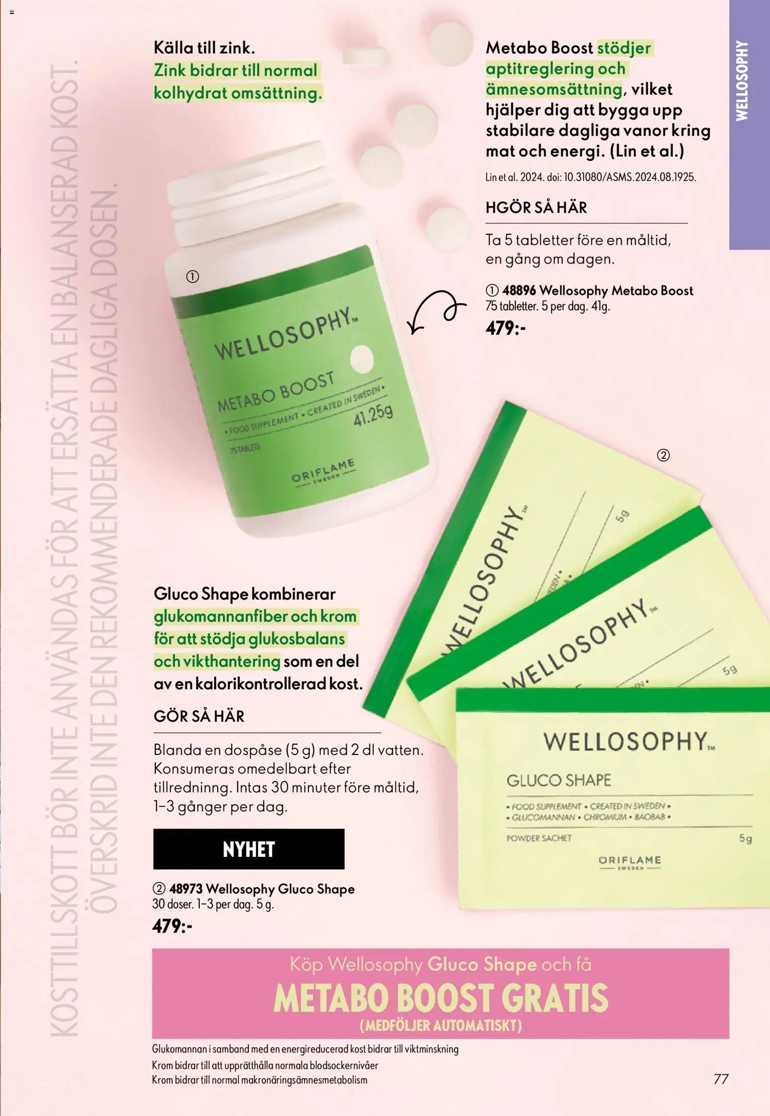 Oriflame Reklamblad från 24/06/2026 Oriflame erbjudanden 09/26