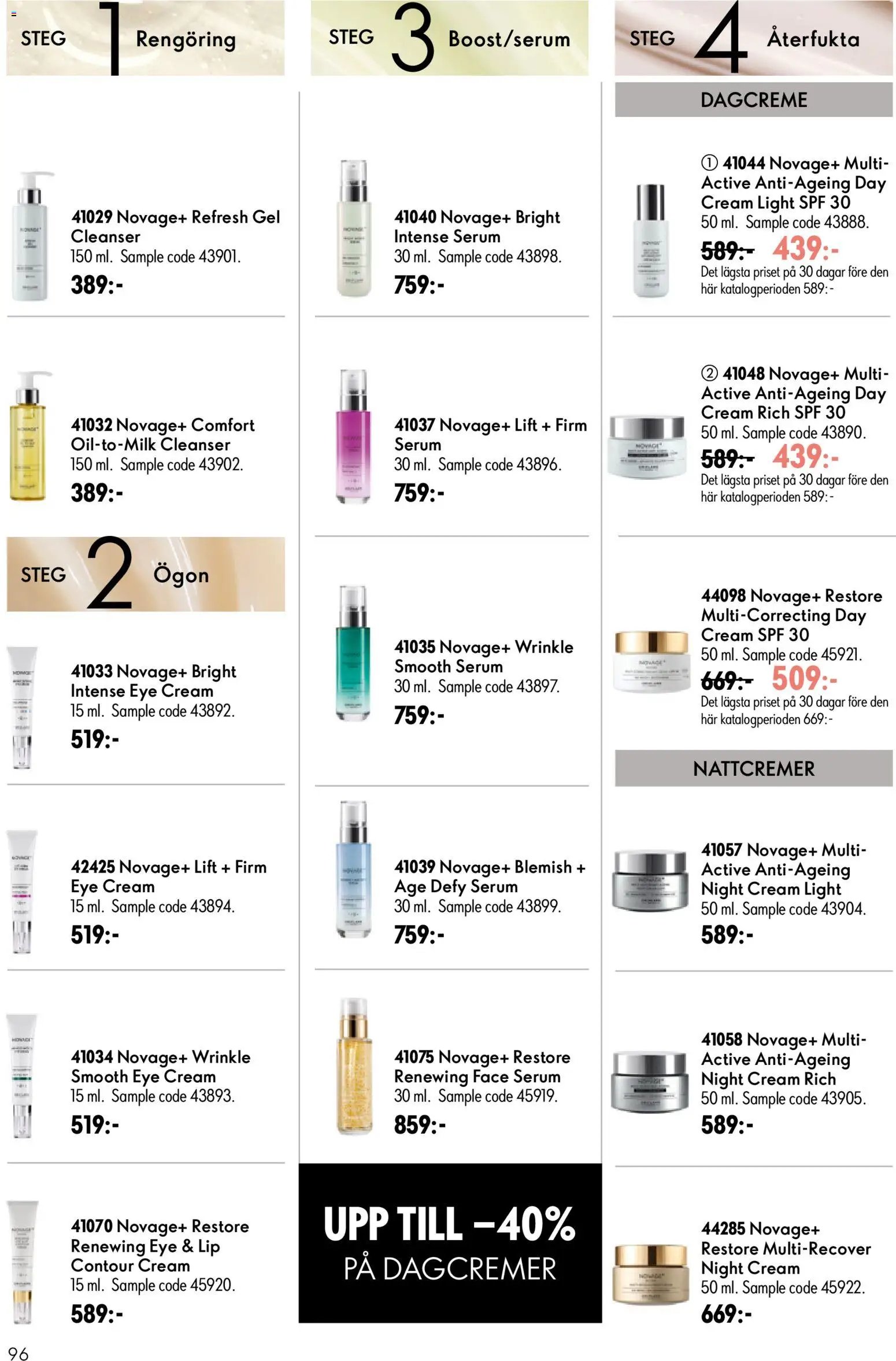 Oriflame Reklamblad från 24/06/2026 Oriflame erbjudanden 09/26