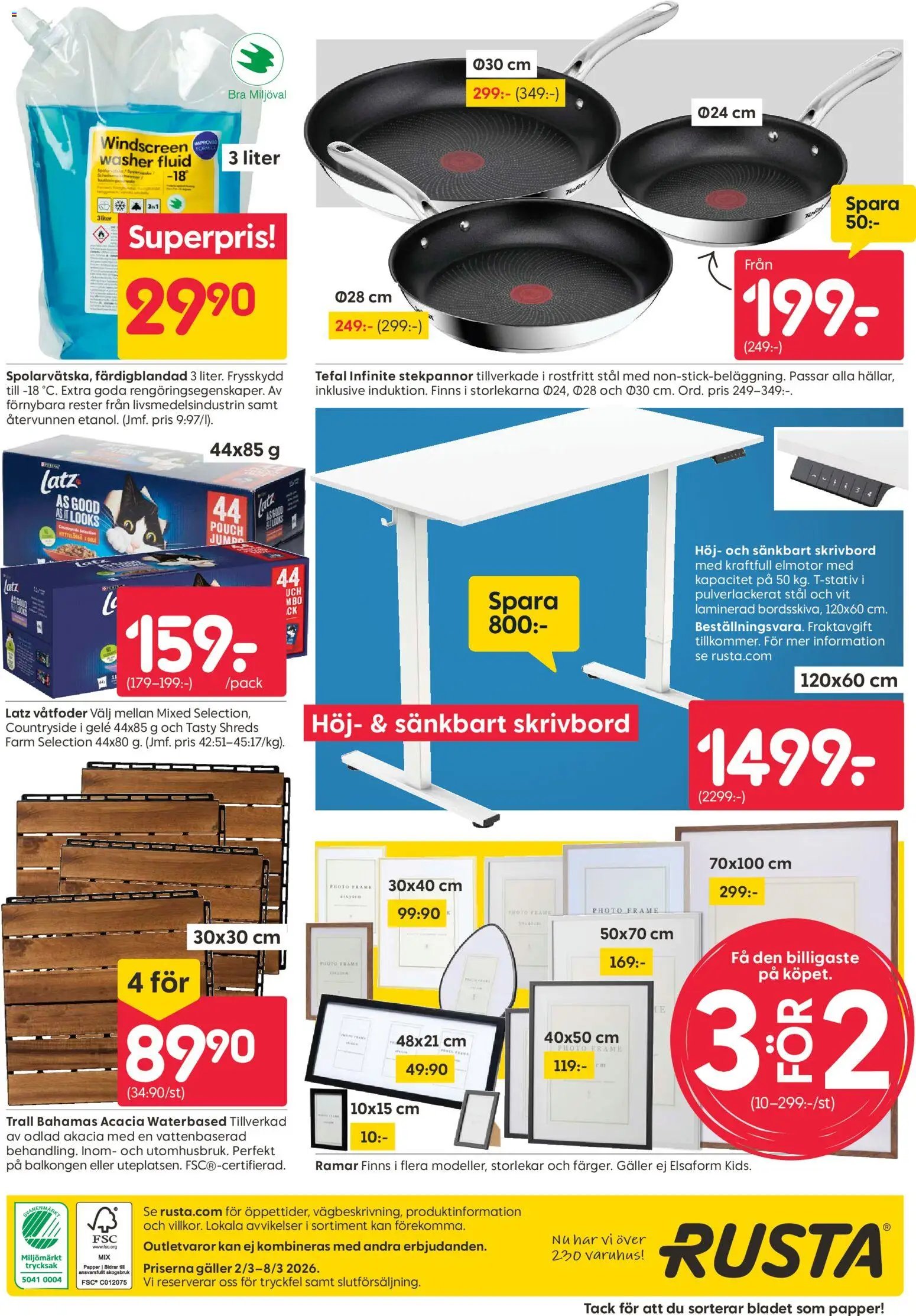 Rusta Reklamblad från 02/03/2026 Rusta erbjudanden