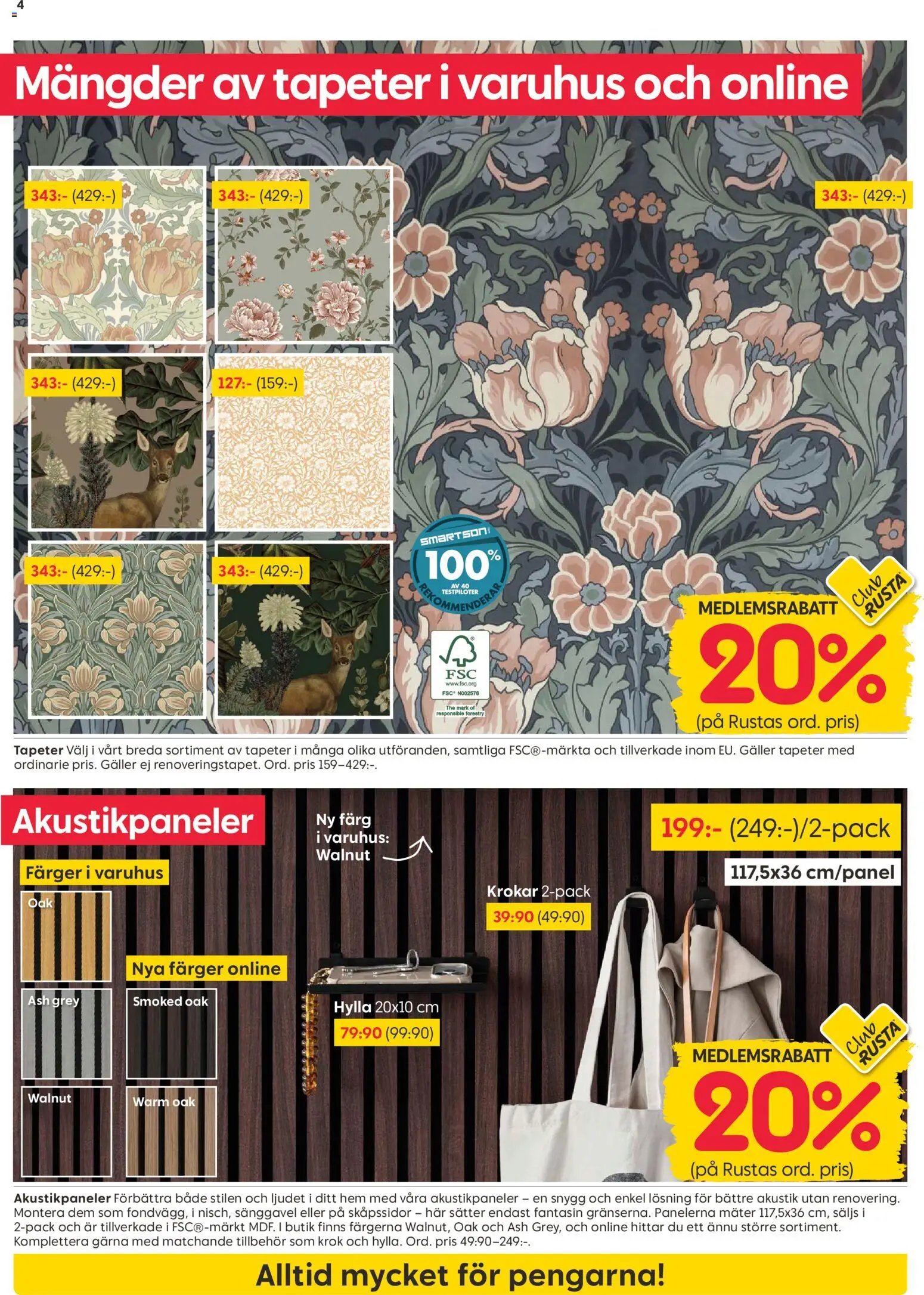 Rusta Reklamblad från 02/03/2026 Rusta erbjudanden