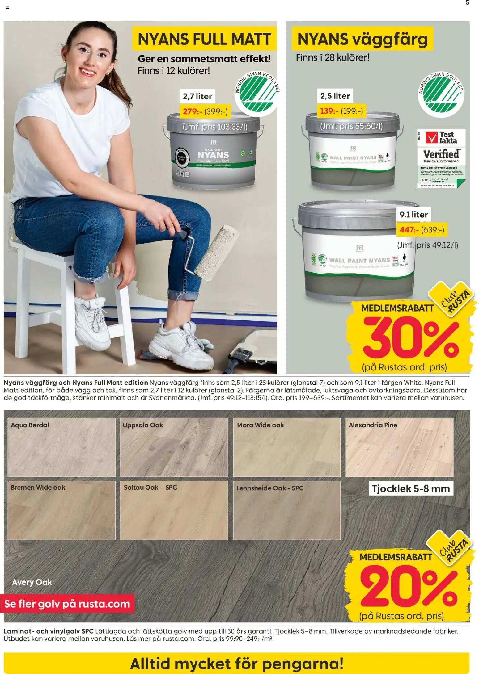 Rusta Reklamblad från 02/03/2026 Rusta erbjudanden