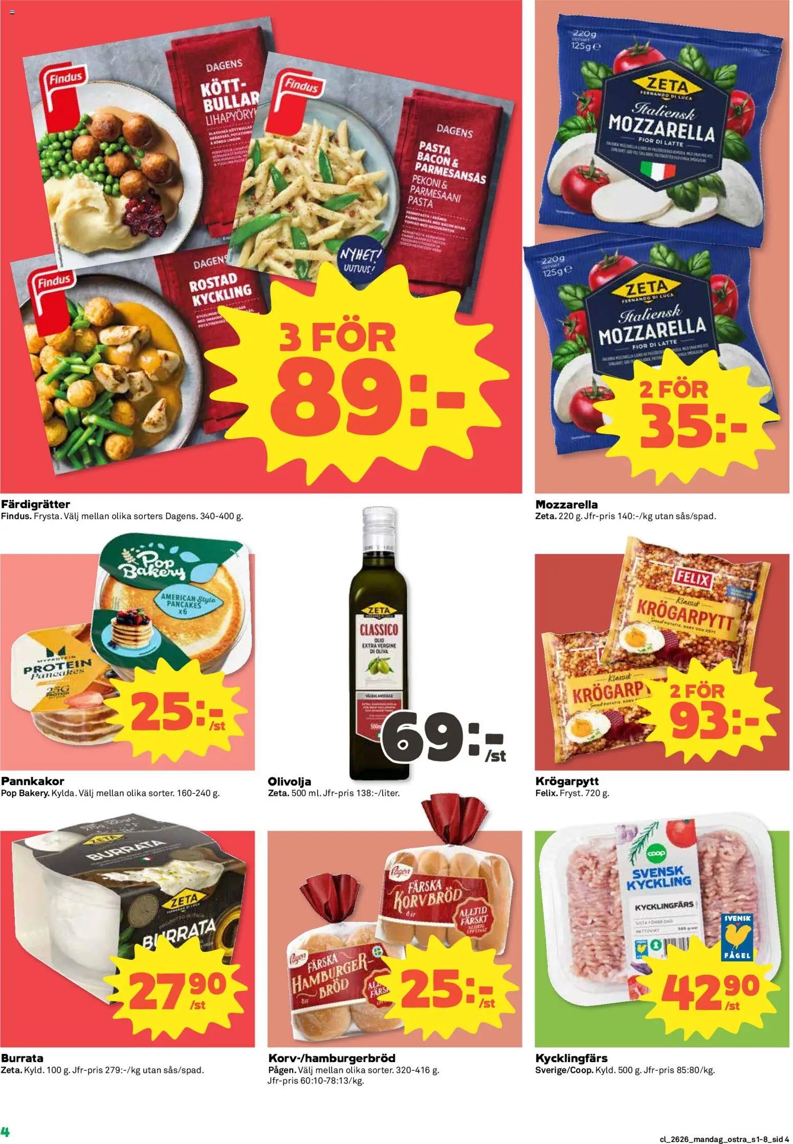 Coop Daglivs Reklamblad från 22/06/2026 Coop Daglivs erbjudanden