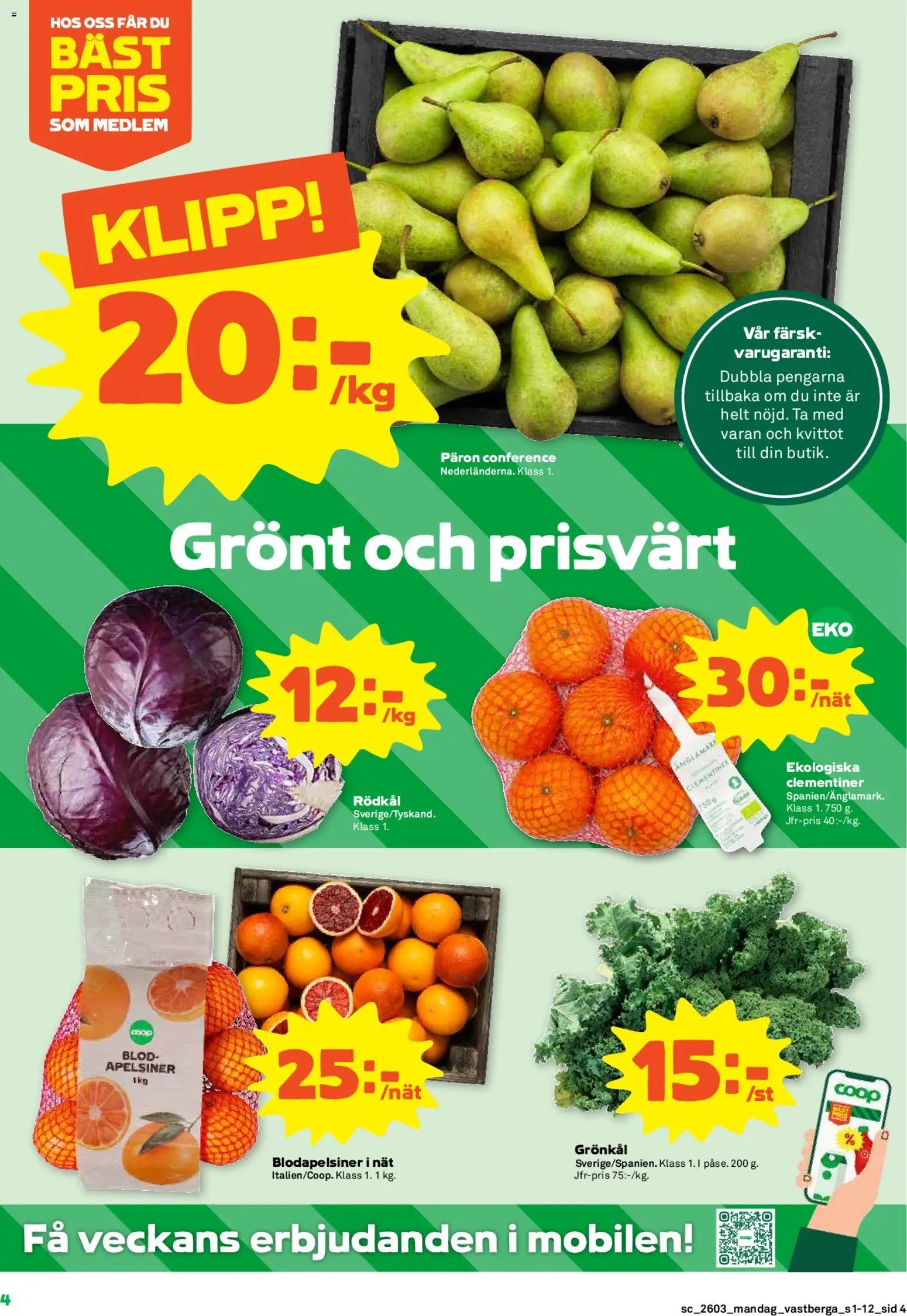Coop Forum Reklamblad från 12/01/2026 Aktuella reklamblad Coop Forum