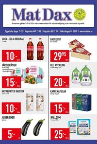 Matdax Reklamblad från 03/08/2026 Matdax erbjudanden