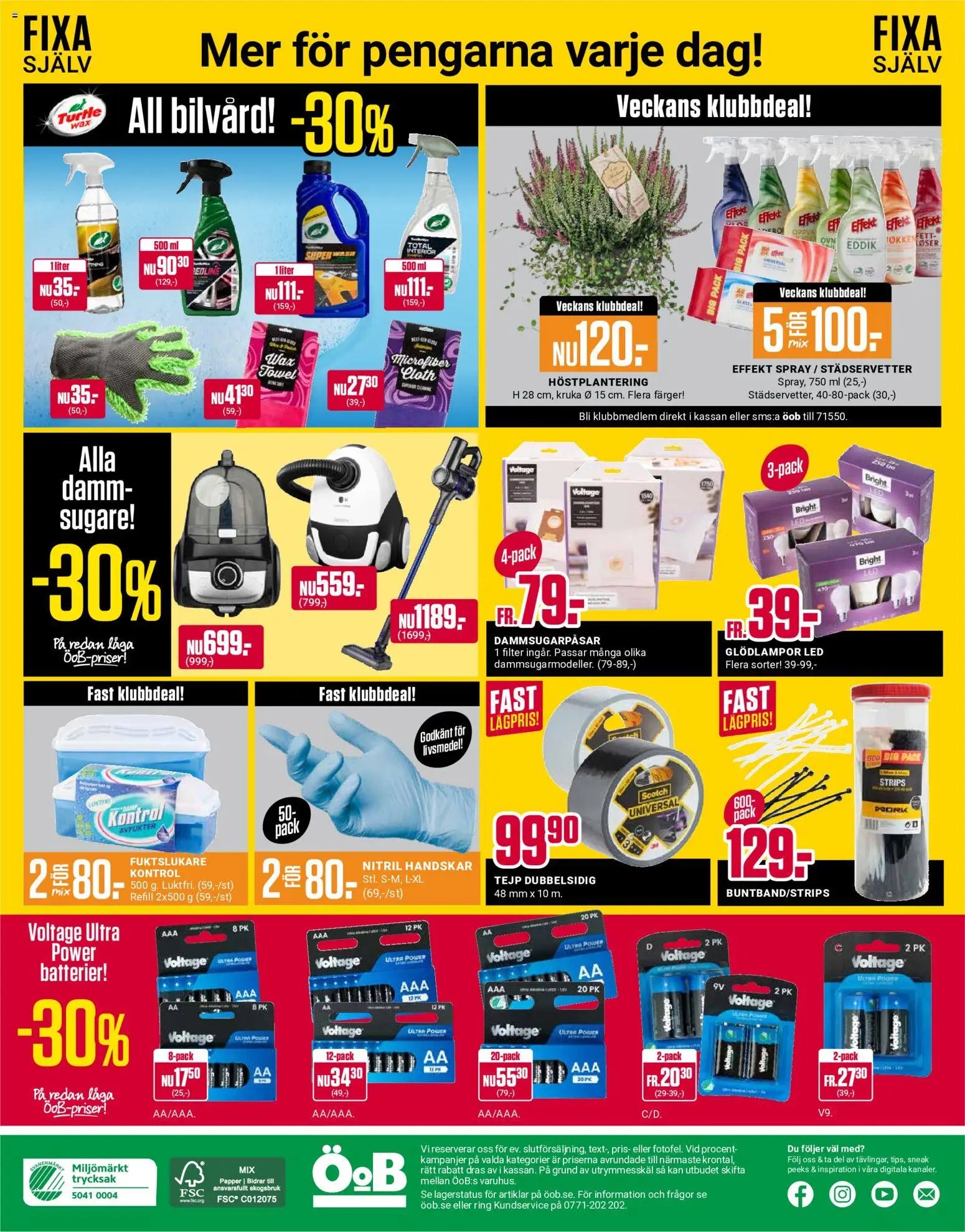 ÖoB Reklamblad från 07/09/2026 ÖoB erbjudanden
