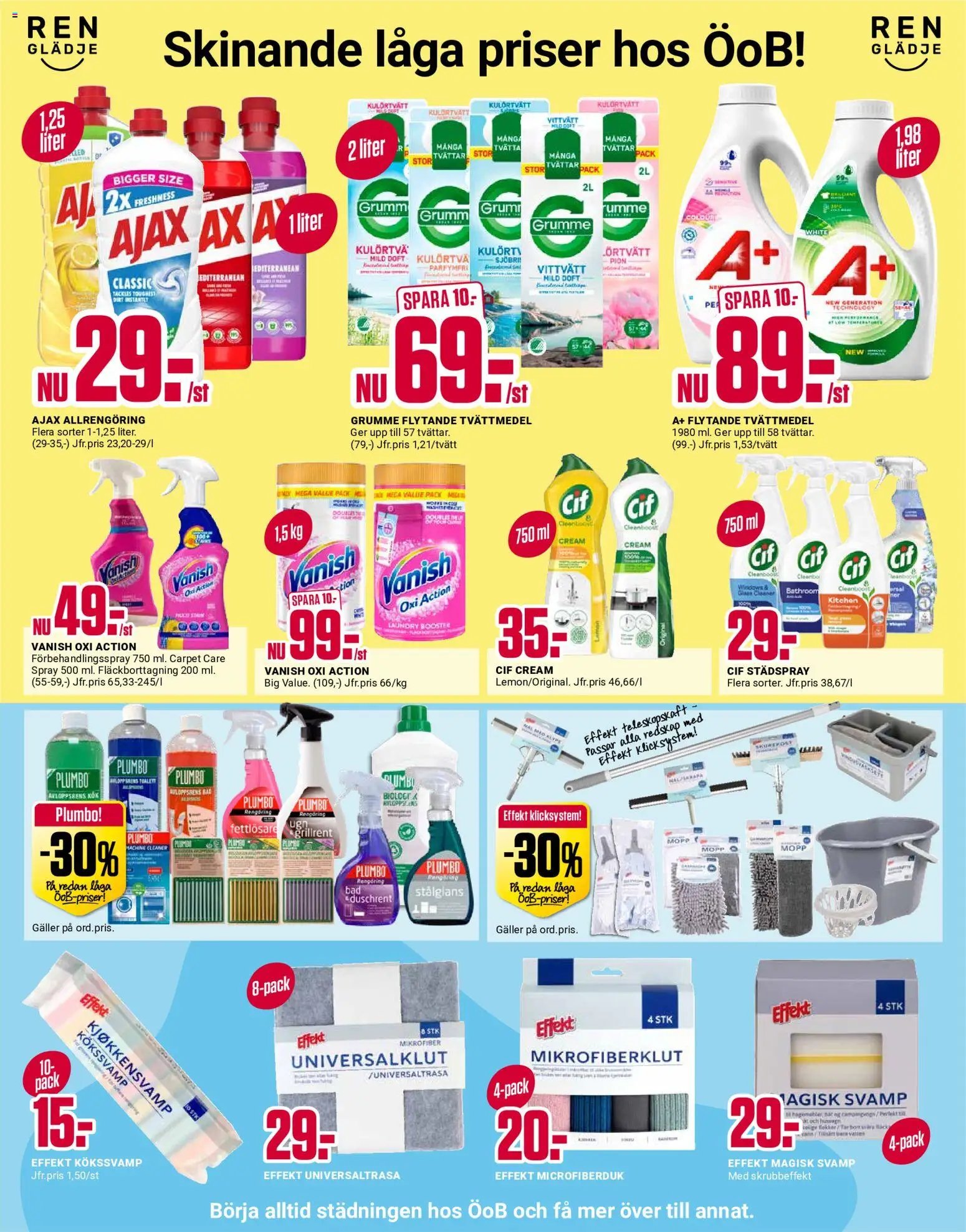 ÖoB Reklamblad från 07/09/2026 ÖoB erbjudanden