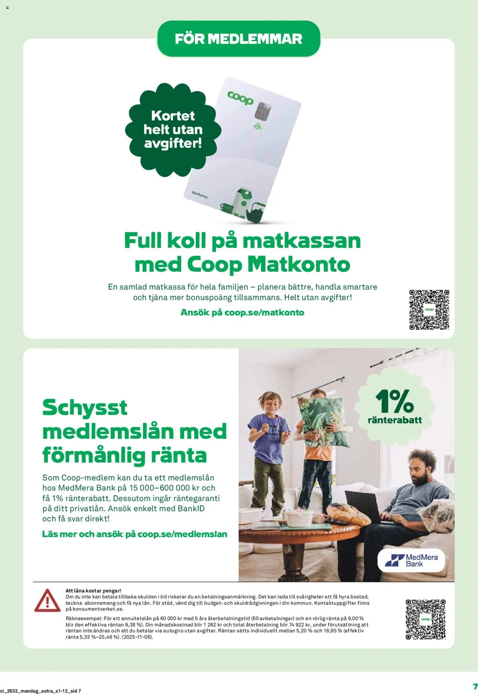 Coop Daglivs Reklamblad från 03/08/2026 Coop Daglivs erbjudanden