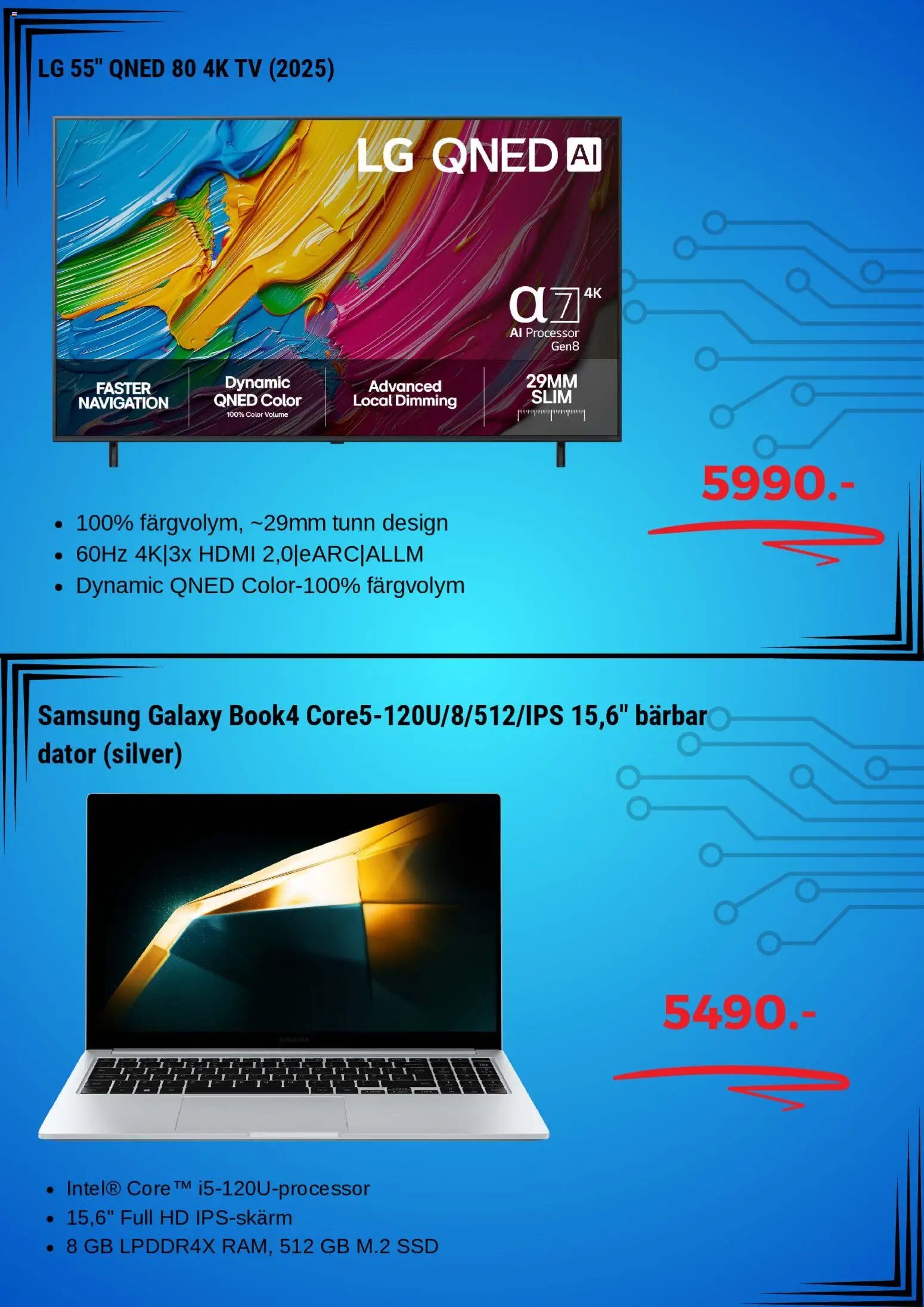 Elgiganten Reklamblad från 01/04/2026 Elgiganten erbjudanden