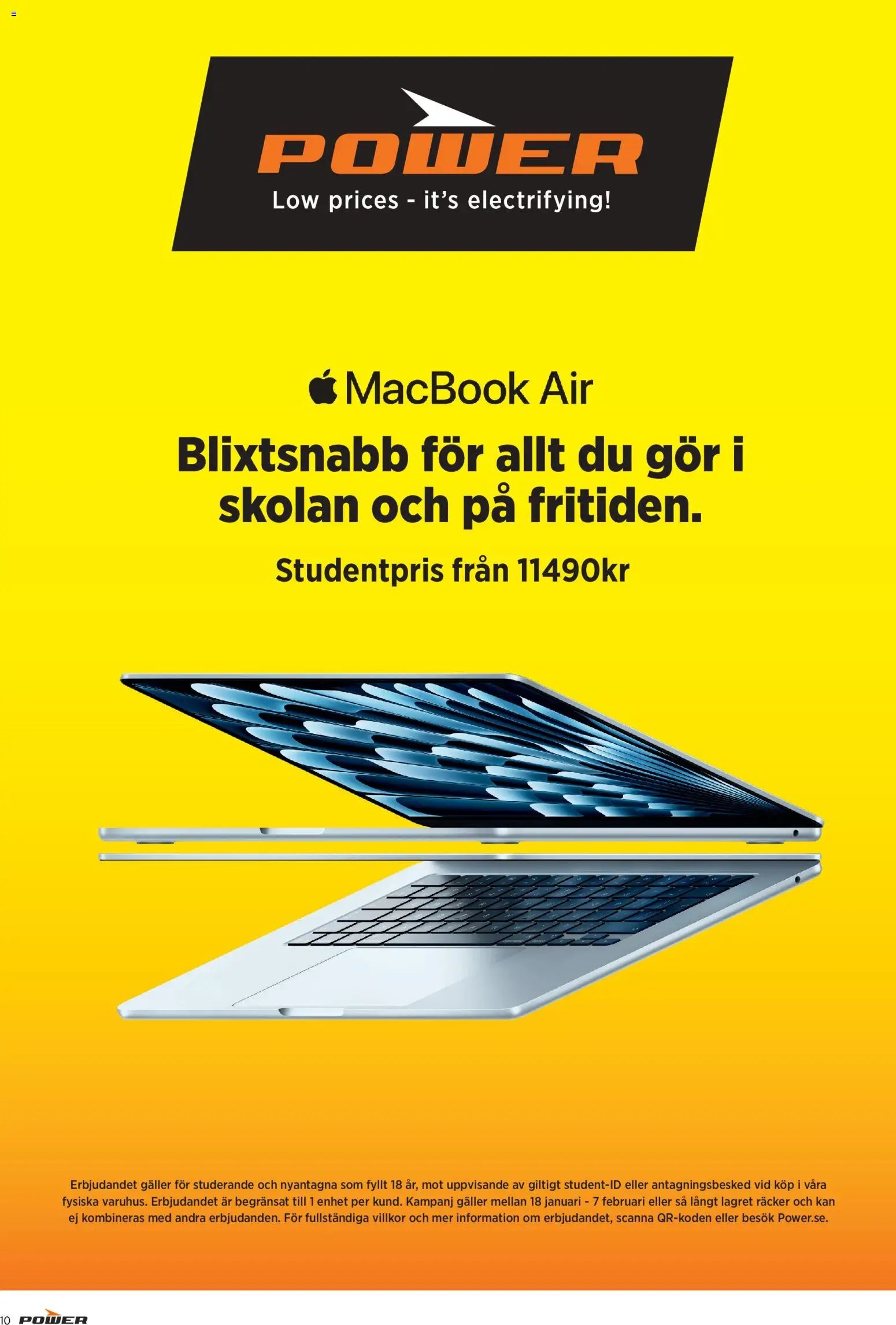 Power Reklamblad från 26/12/2026 Aktuella reklamblad Power