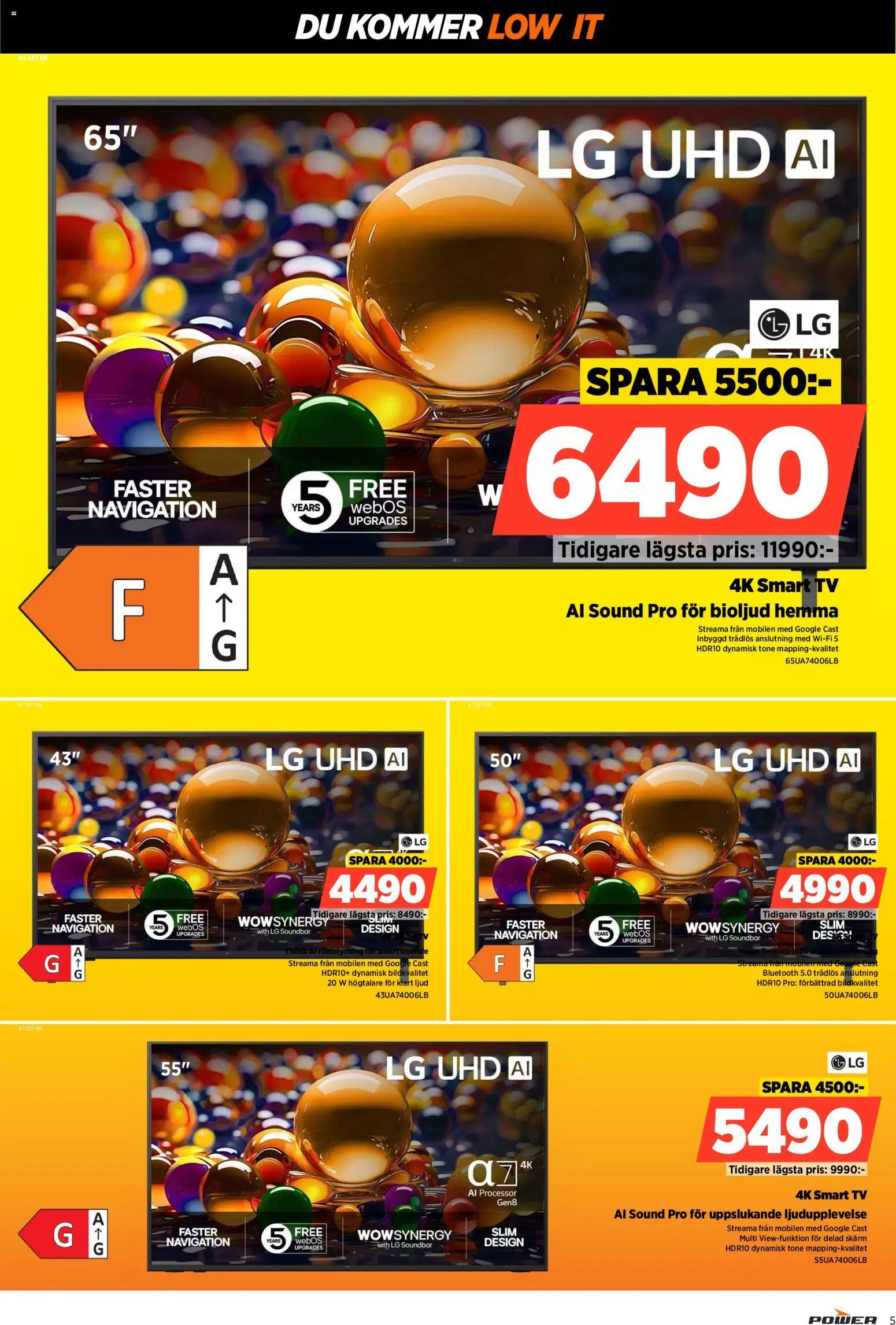 Power Reklamblad från 26/12/2026 Aktuella reklamblad Power