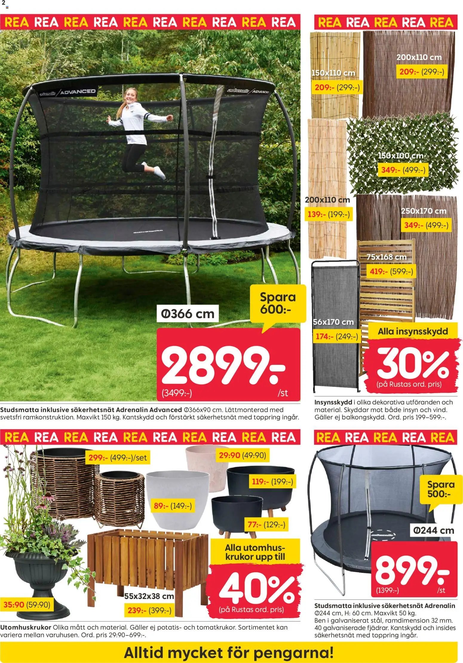 Rusta Reklamblad från 08/06/2026 Rusta erbjudanden